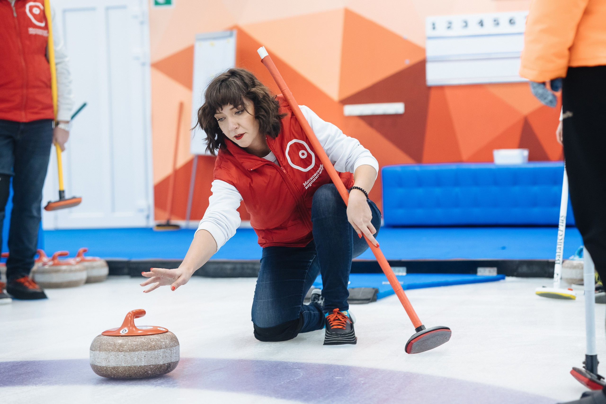 Корпоратив в кёрлинге. Свадебный и семейный фотограф Екатерина Иванова