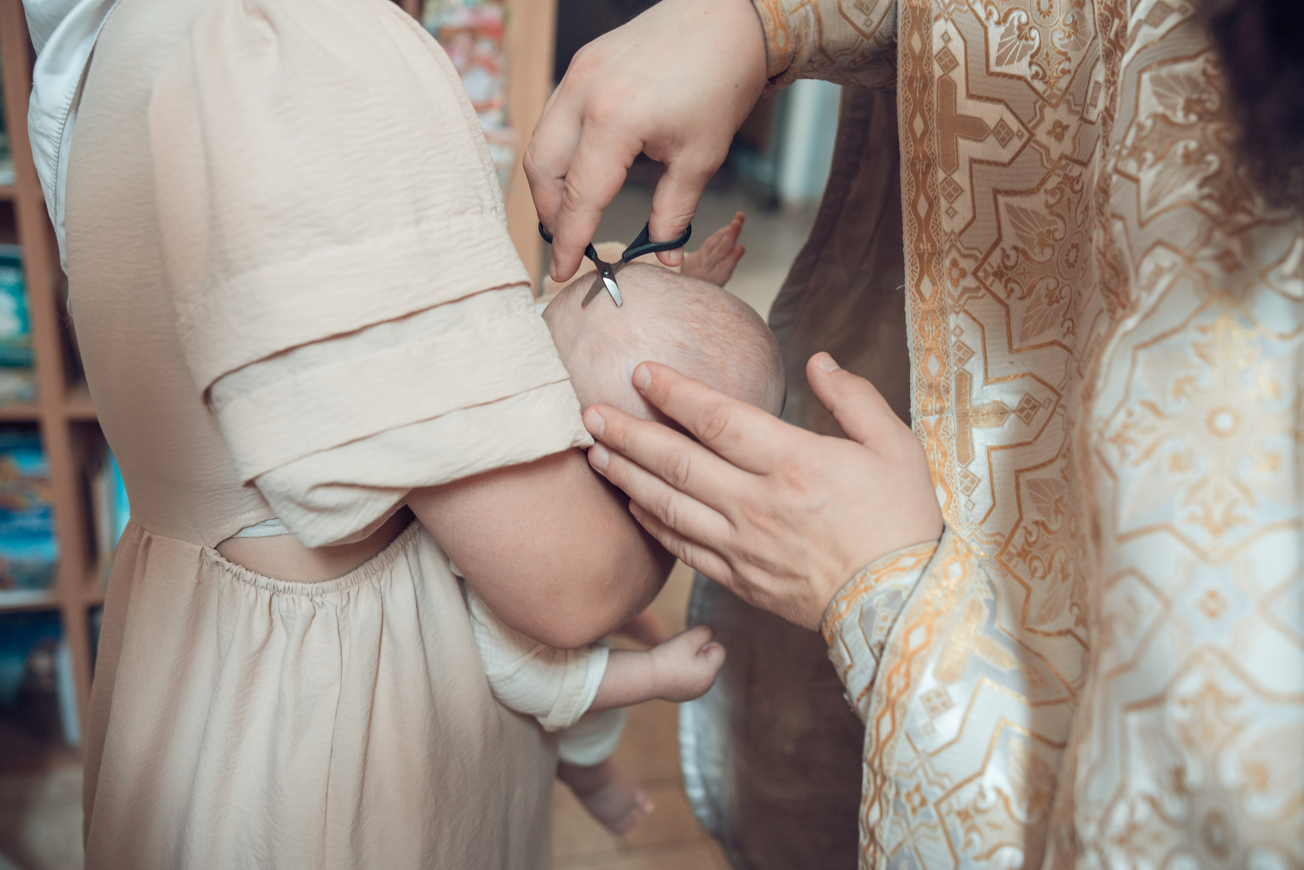 Таинство Крещения Василия. Храм в честь иконы «Всецарица». Семейный фотограф в Рязани и Рязанской области