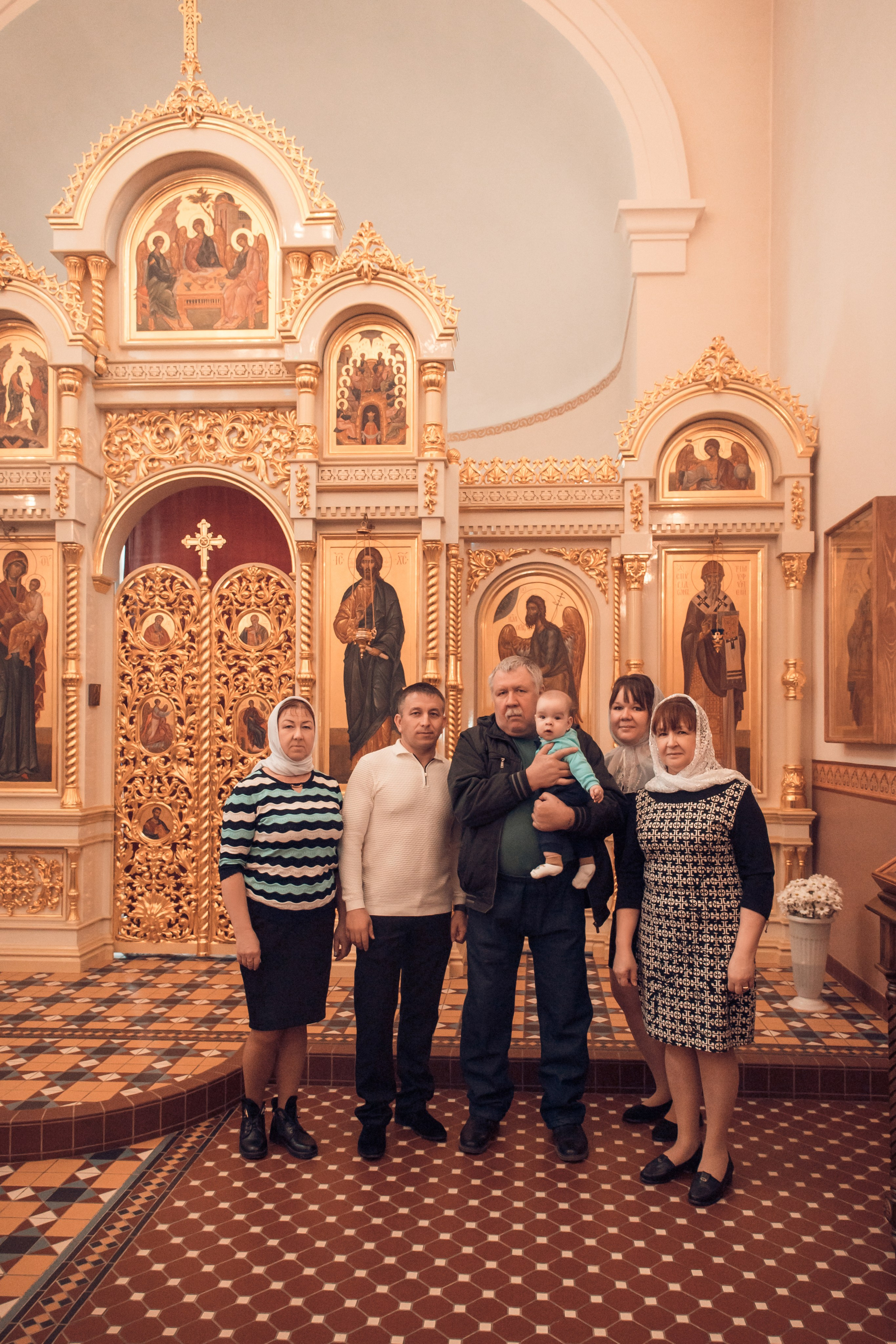 Таинство Крещения Егора. Храм иконы Божией Матери Скоропослушницы. Семейный фотограф в Рязани и Рязанской области