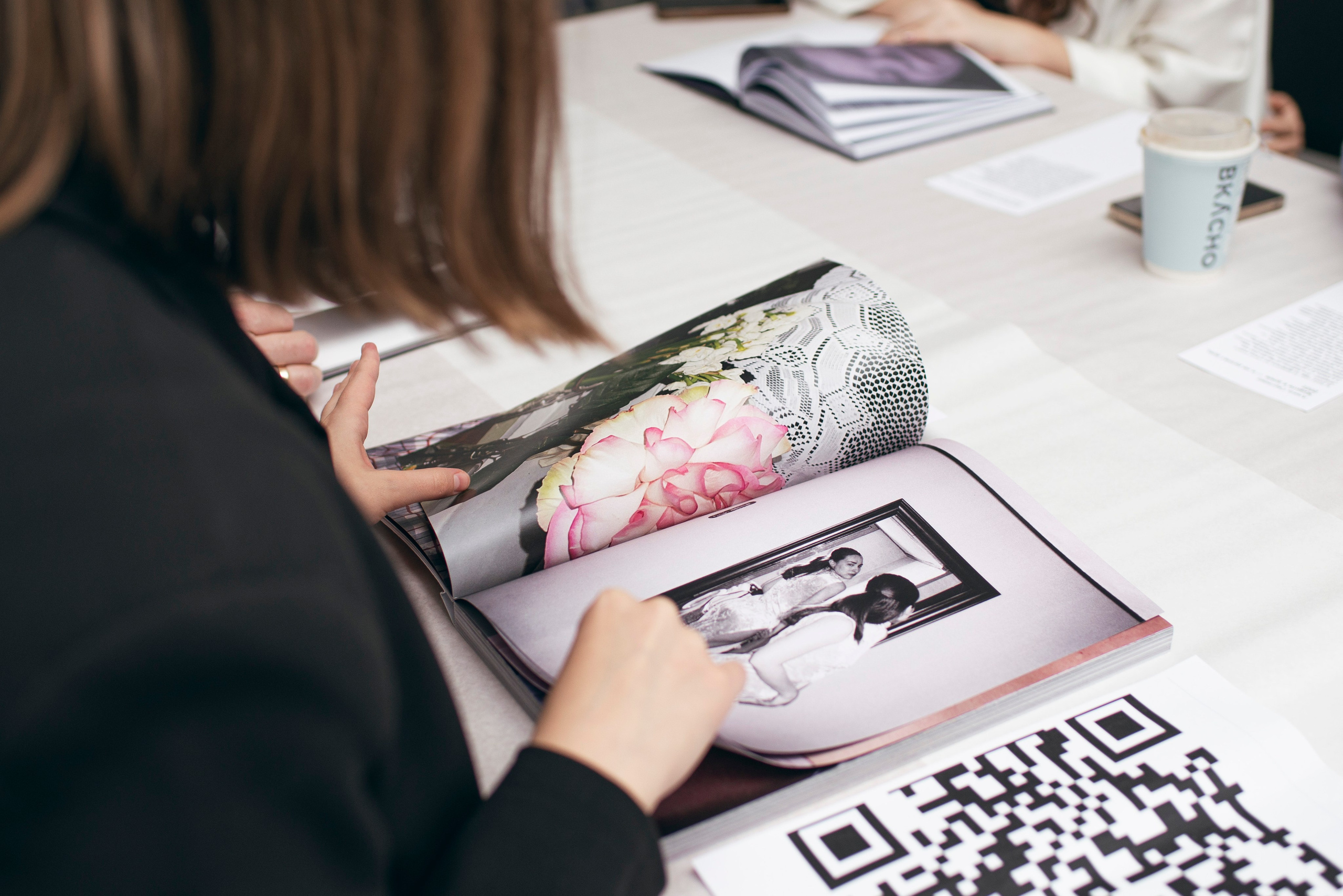 Вечер фото книг в Школе Дизайна. Фотограф в Москве Алейникова Евгения