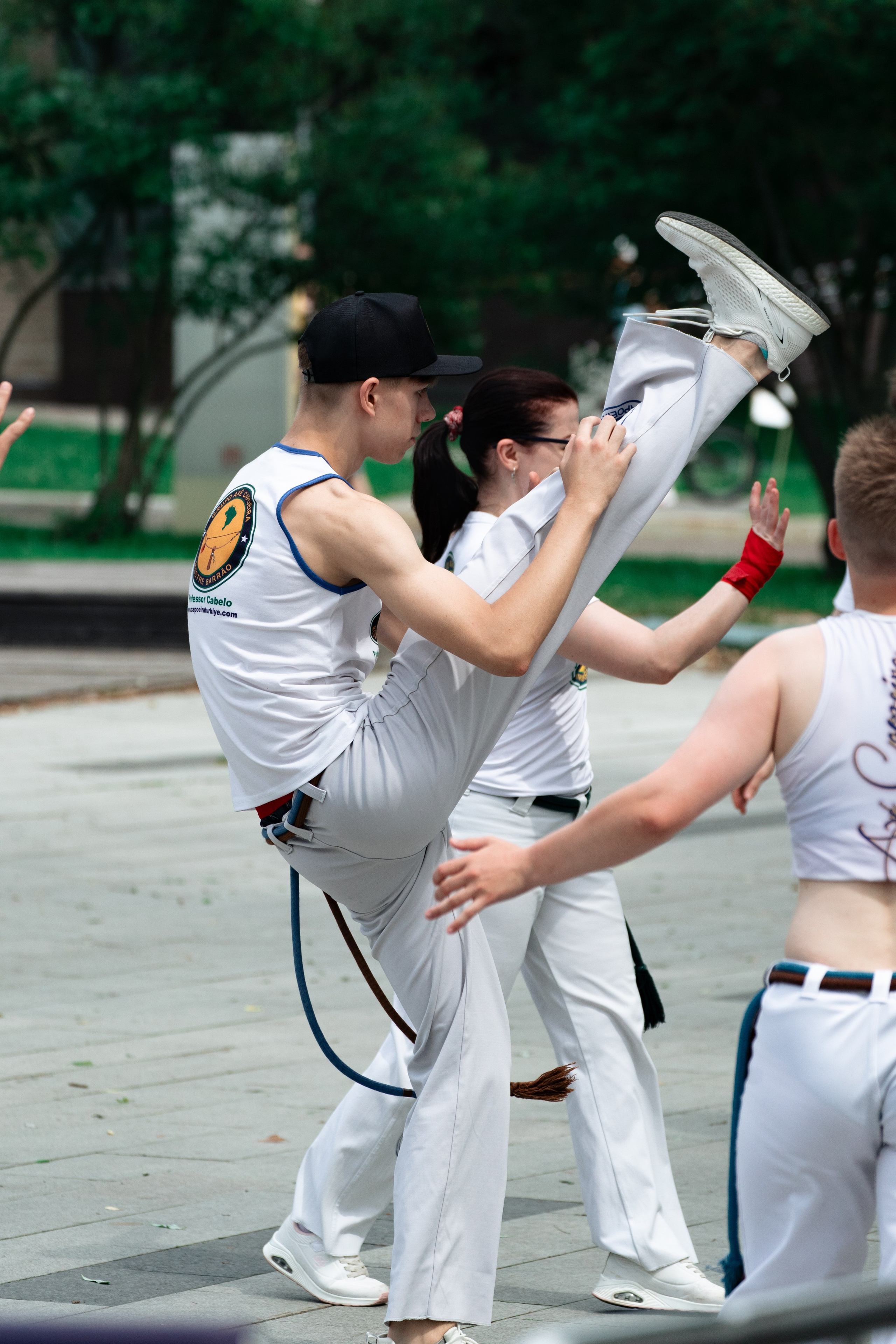 Открытый класс AXE Capoeira на фестивале неолимписких видов спорта на ВДНХ 2025 г:. Фотограф в Москве Ткаченко Владимир