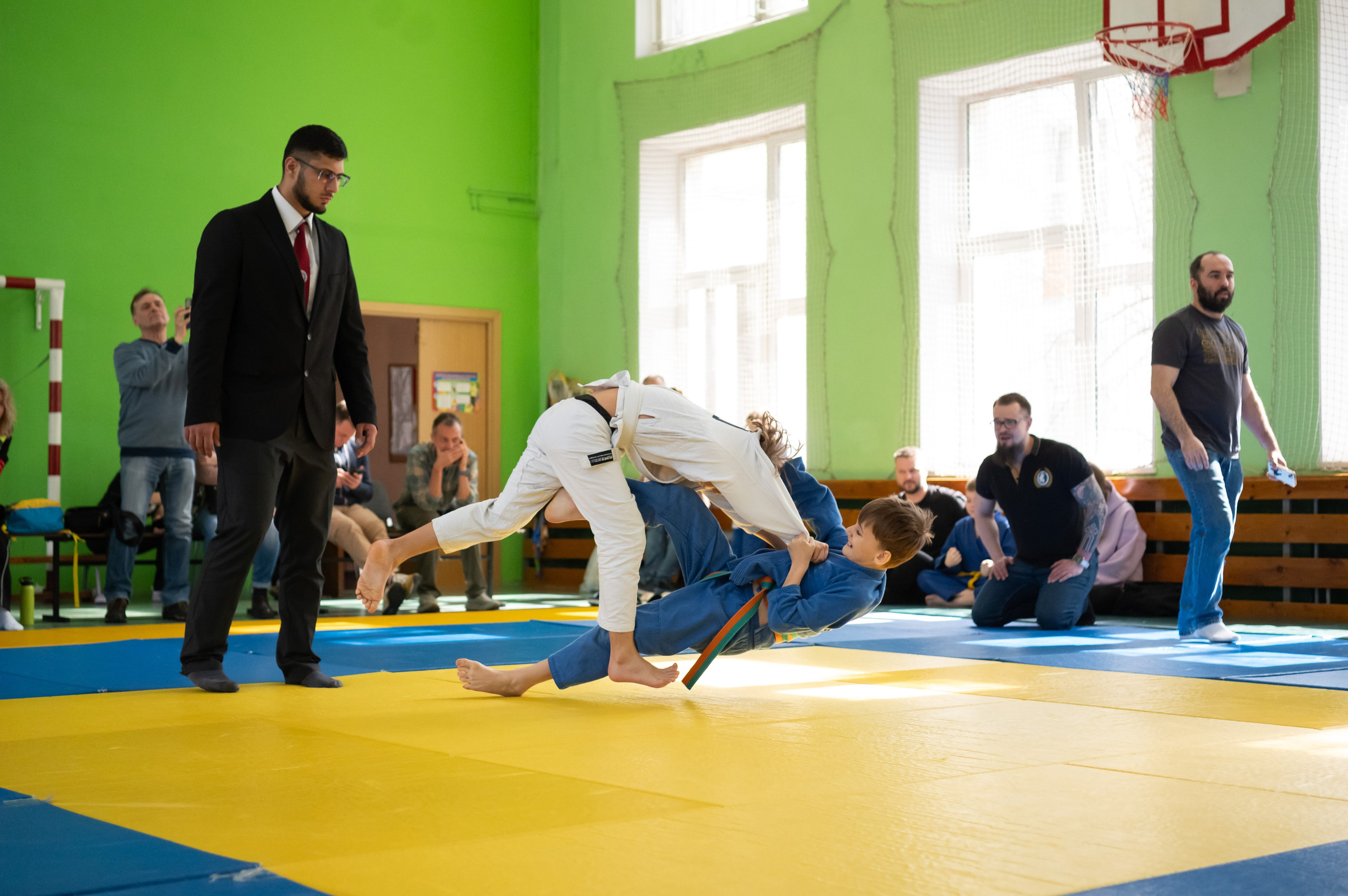Спортивные соревнования по Дзюдо. Детский и семейный фотограф г. Москва Оксана Катаджи