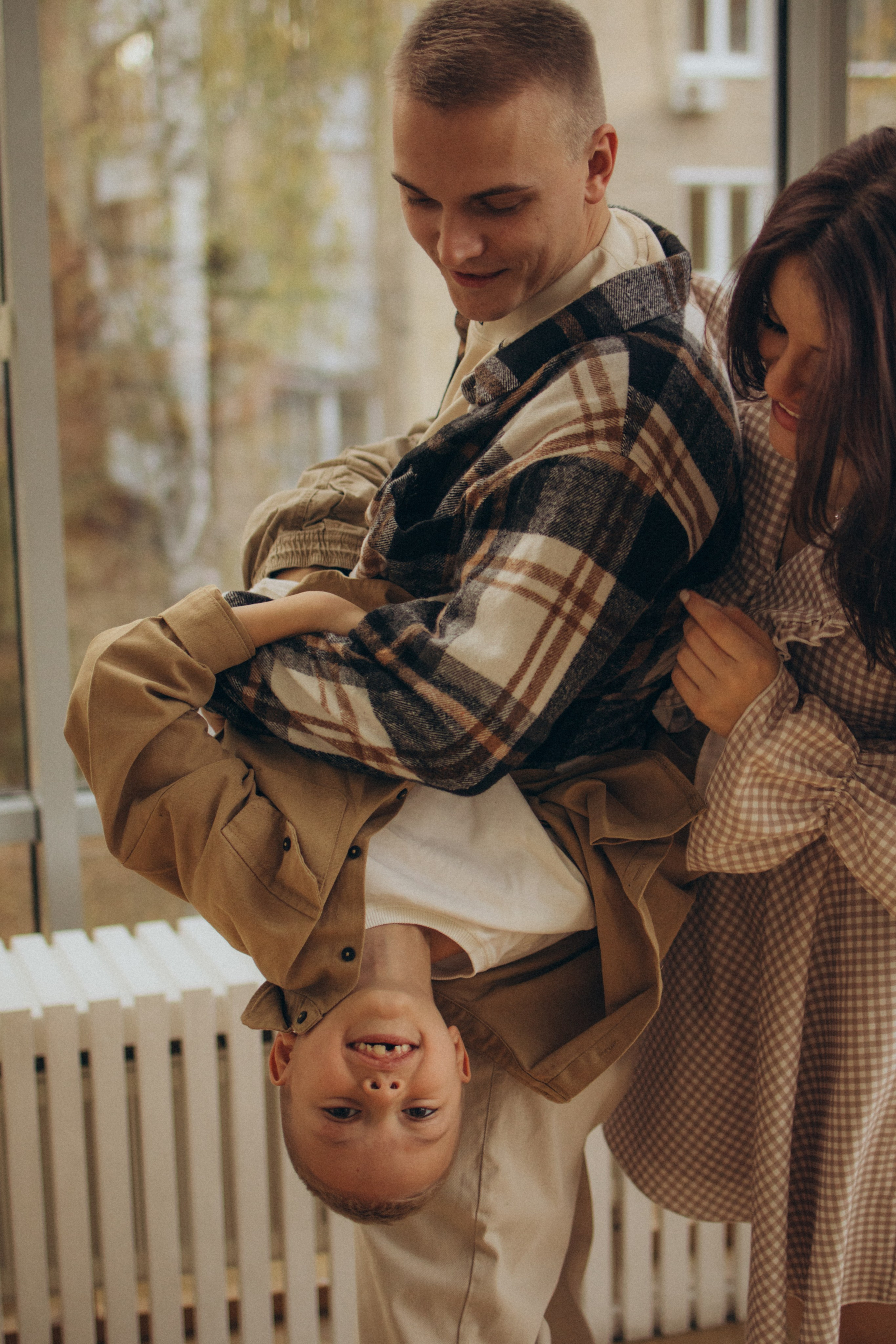 Николай, Анна и Илюша. Семейный фотограф Москва