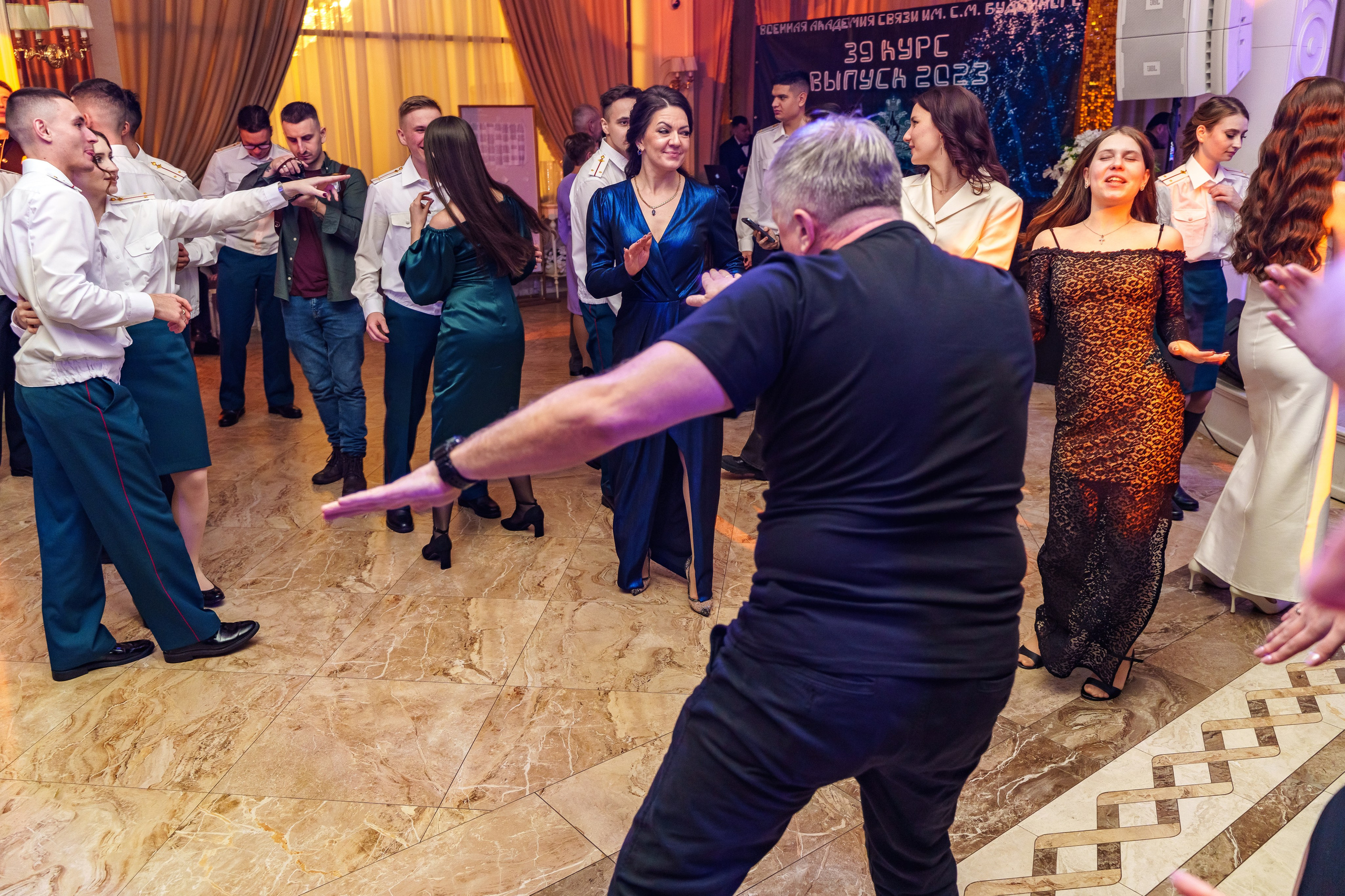 Фотосъемка выпуска военной академии и вручение дипломов