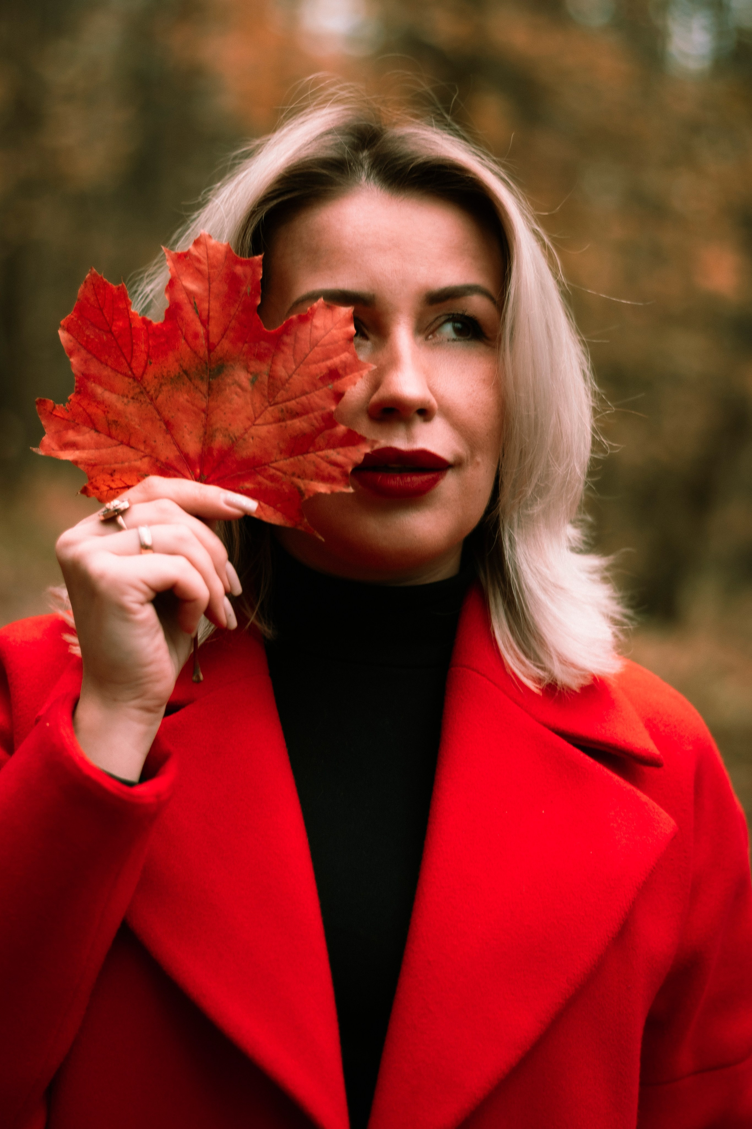 Anya — Autumn Forest. Портретный фотограф Москва Белогорцев Сергей