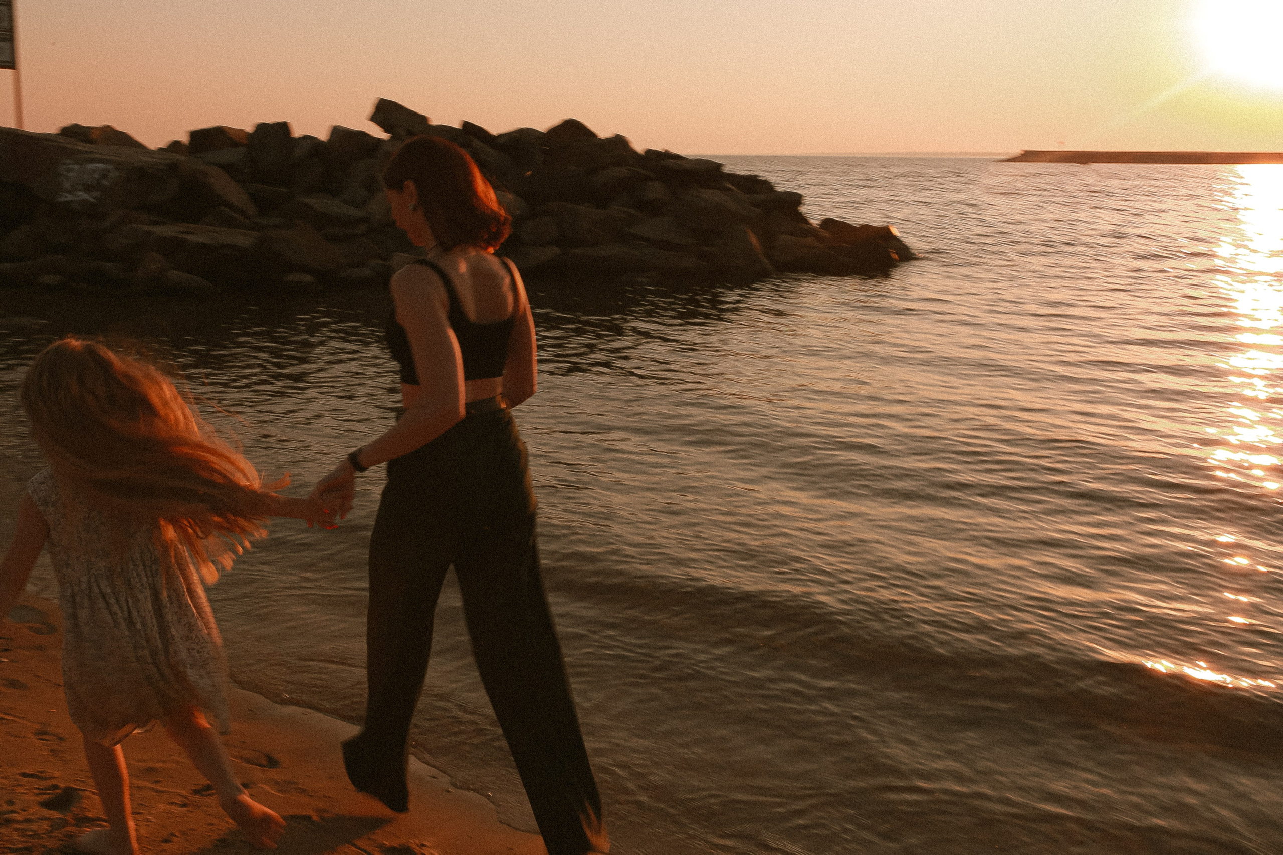 На закате. Семейный фотограф в Новосибирске Екатерина Сафронова