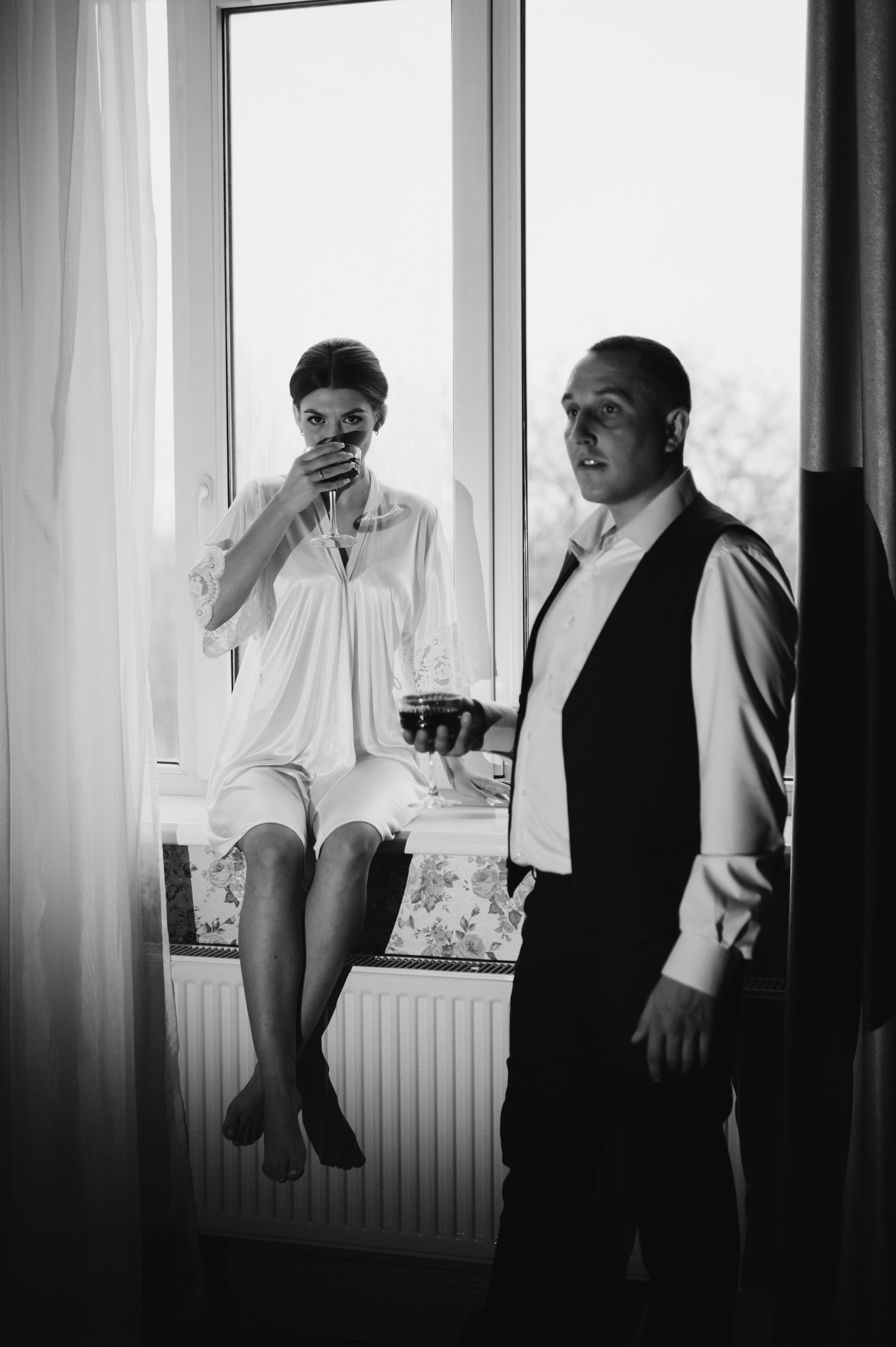 Дмитрий и Алина. Сборы. Фотограф Екатерина Бочарникова