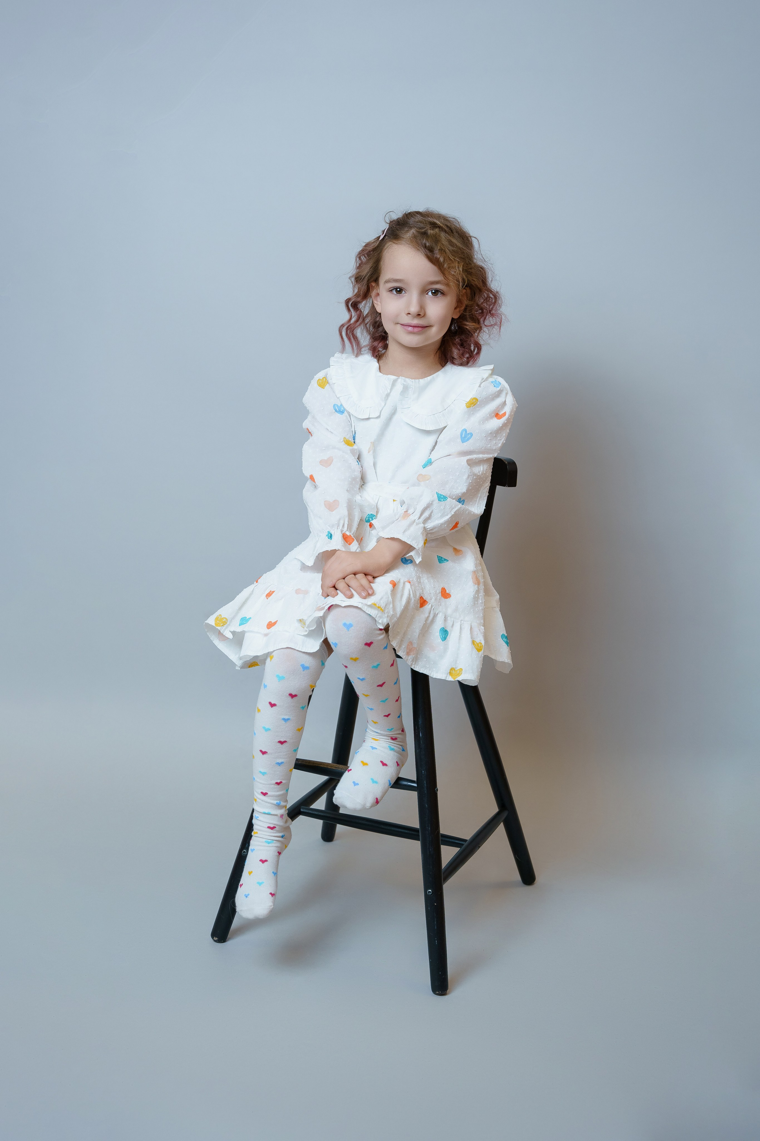 Студийная съемка в саду