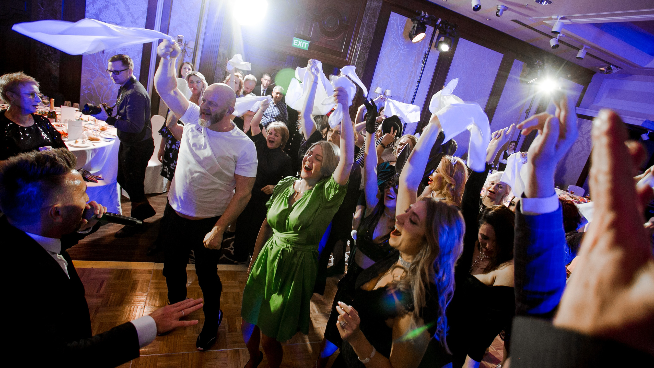 Фотосъемка новогоднего корпоратива компании CD. Репортажный фотограф Борис Геер