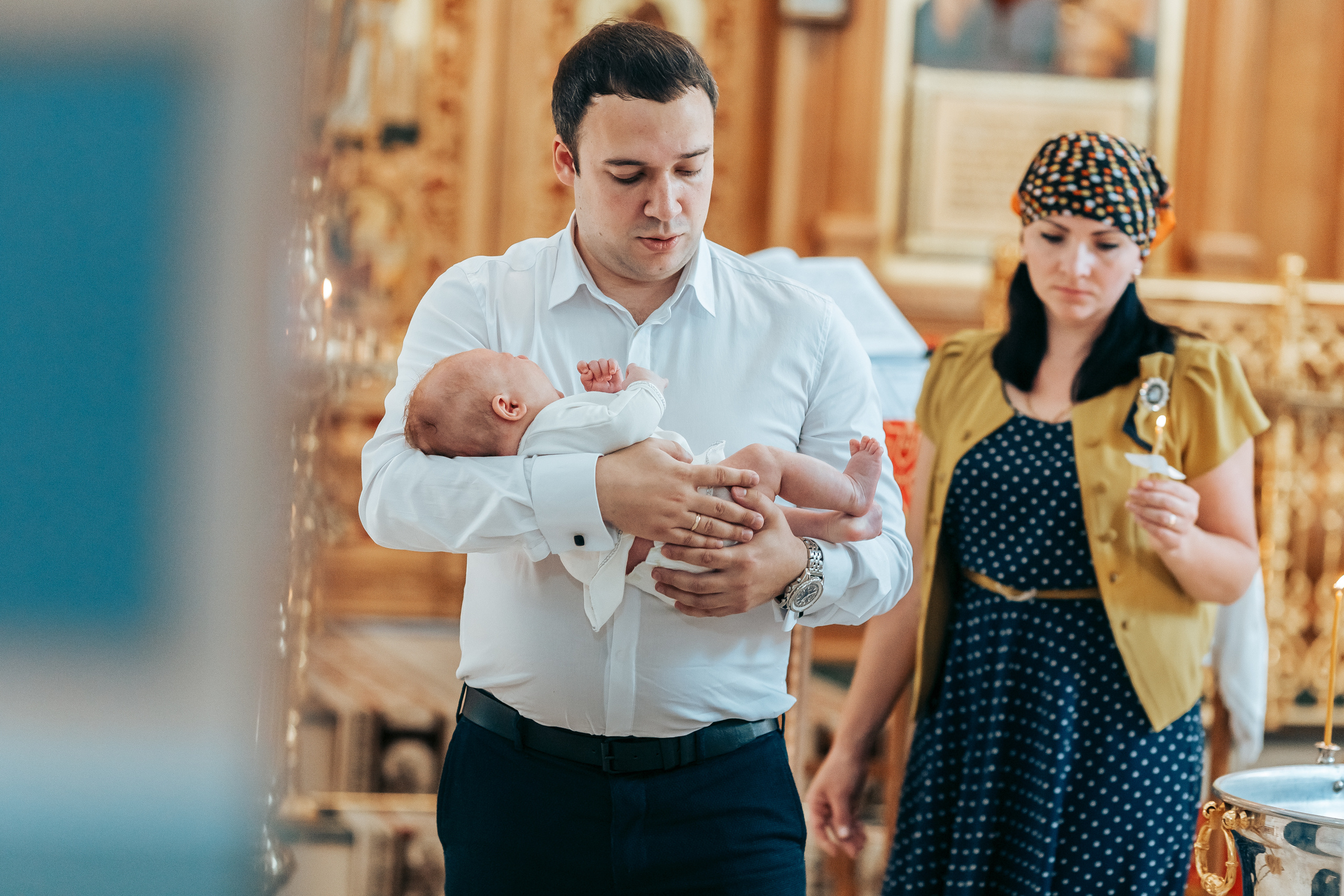 Крещение Данила. Свадебный фотограф в Краснодаре Николай Крауз
