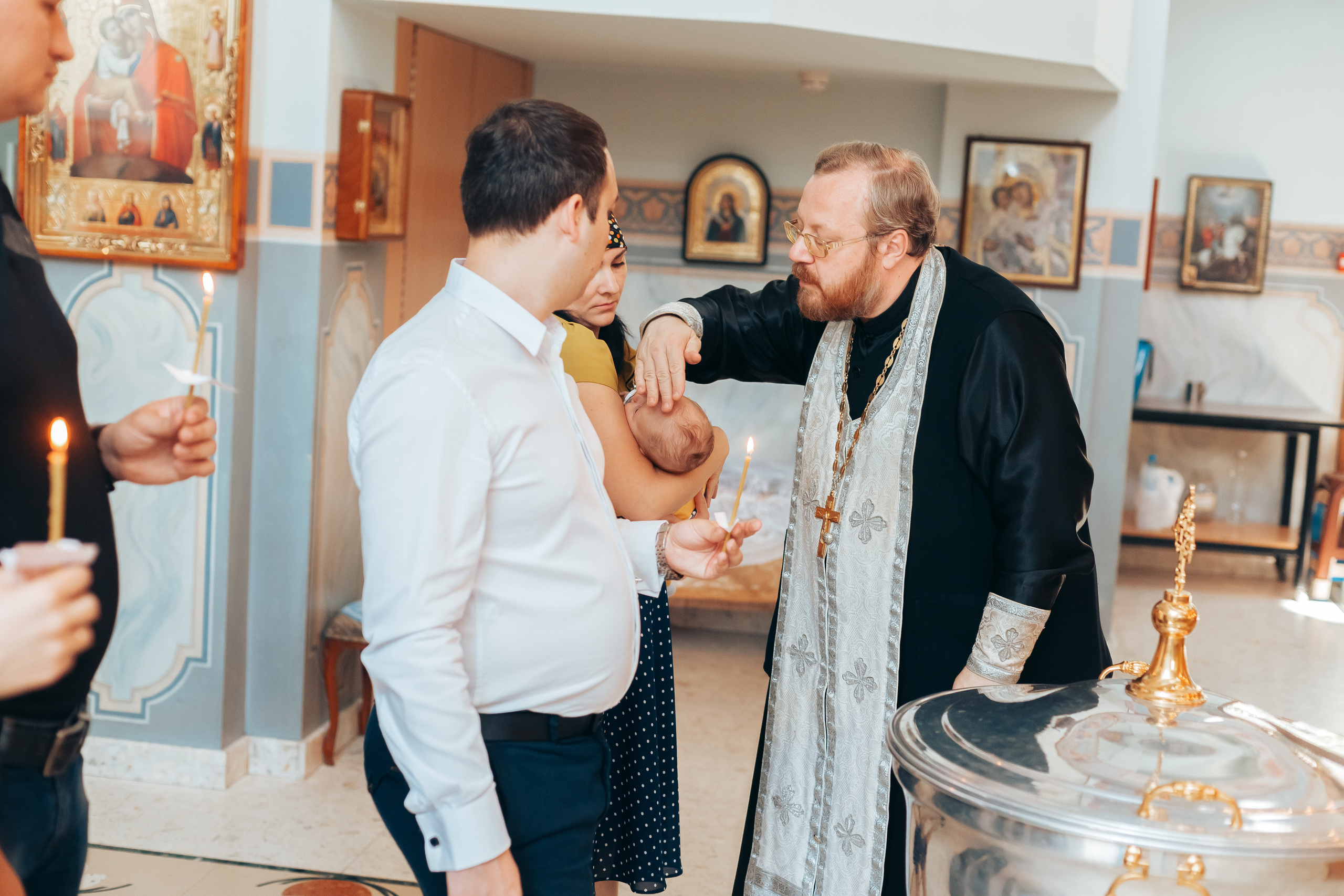 Крещение Данила. Свадебный фотограф в Краснодаре Николай Крауз