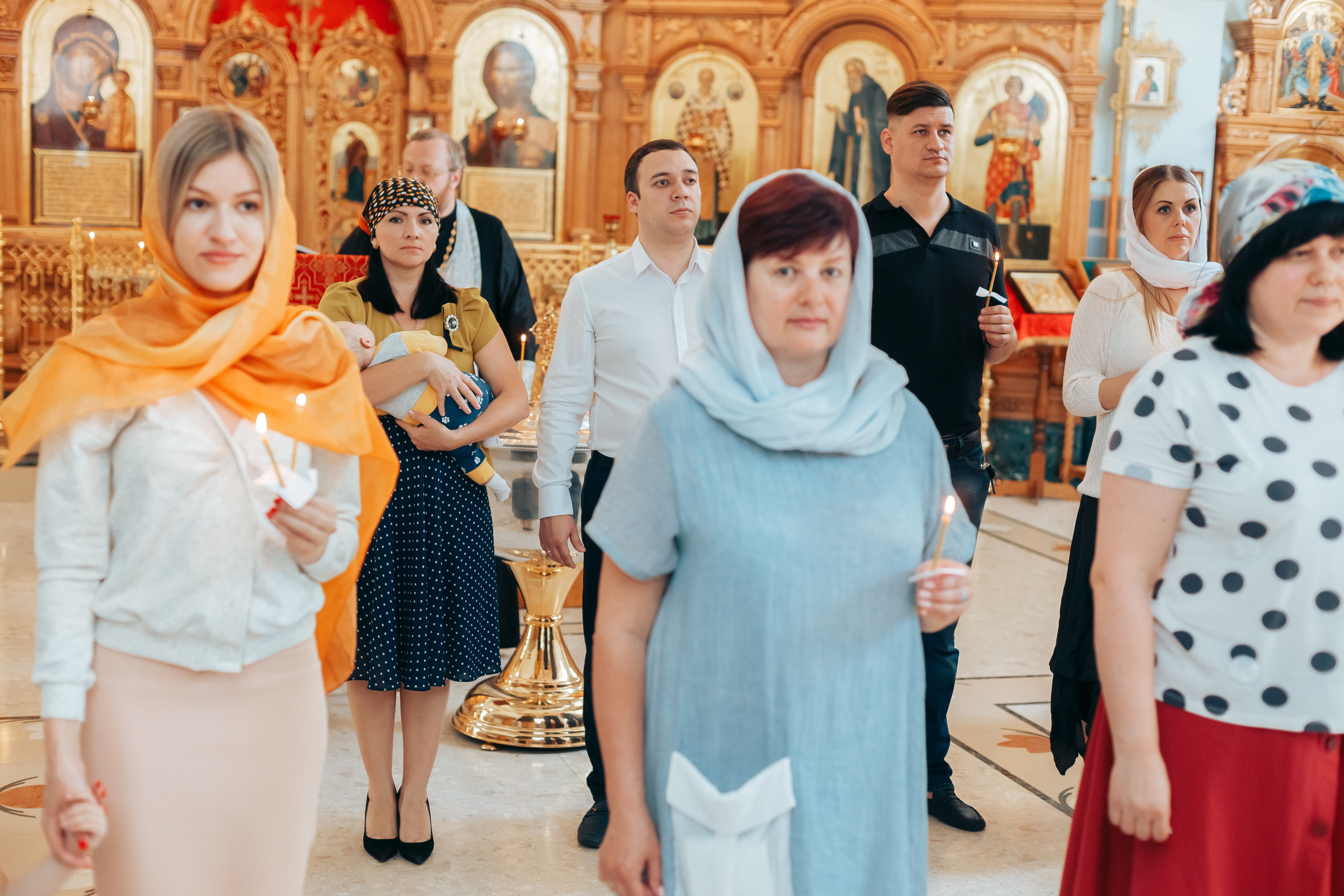 Крещение Данила. Свадебный фотограф в Краснодаре Николай Крауз