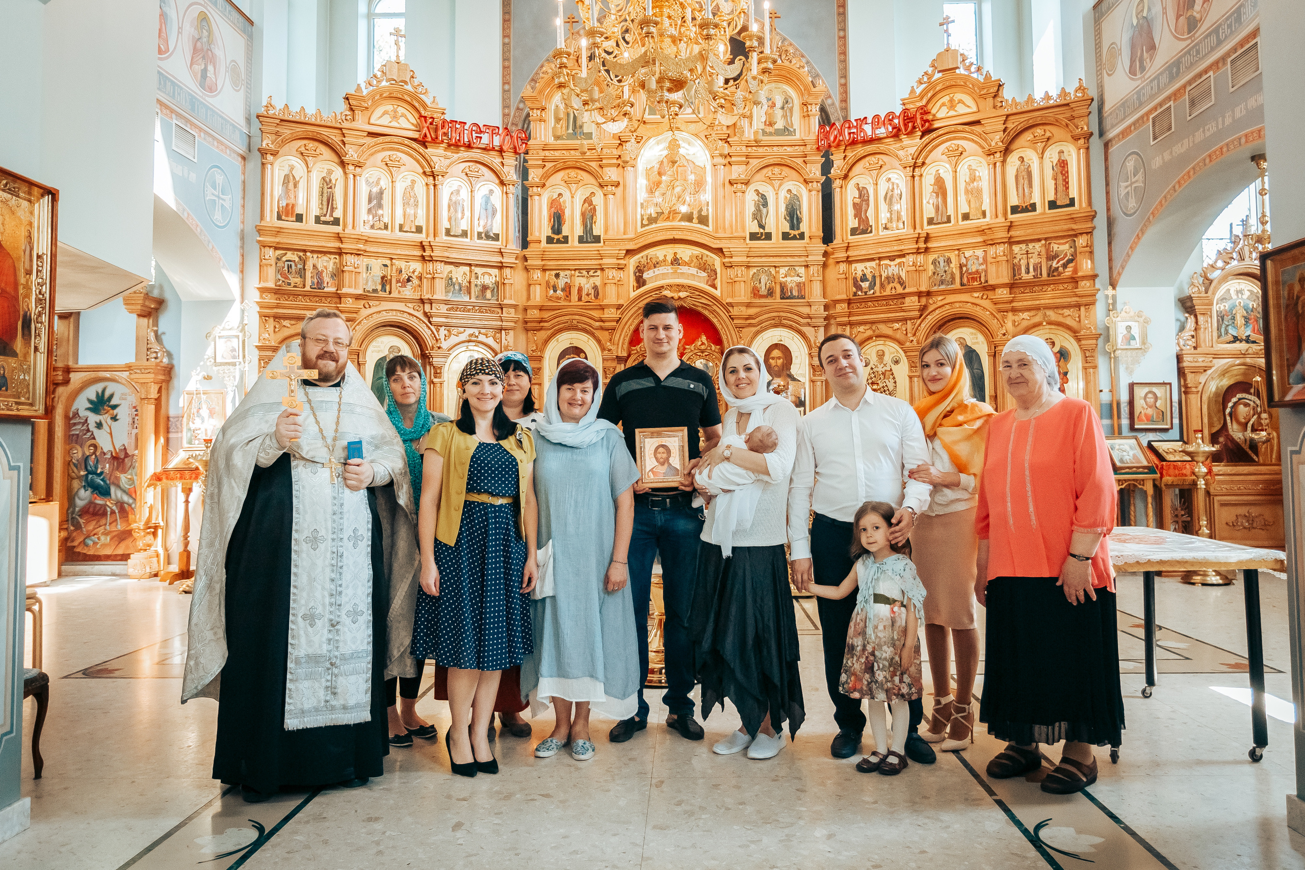 Крещение Данила. Свадебный фотограф в Краснодаре Николай Крауз