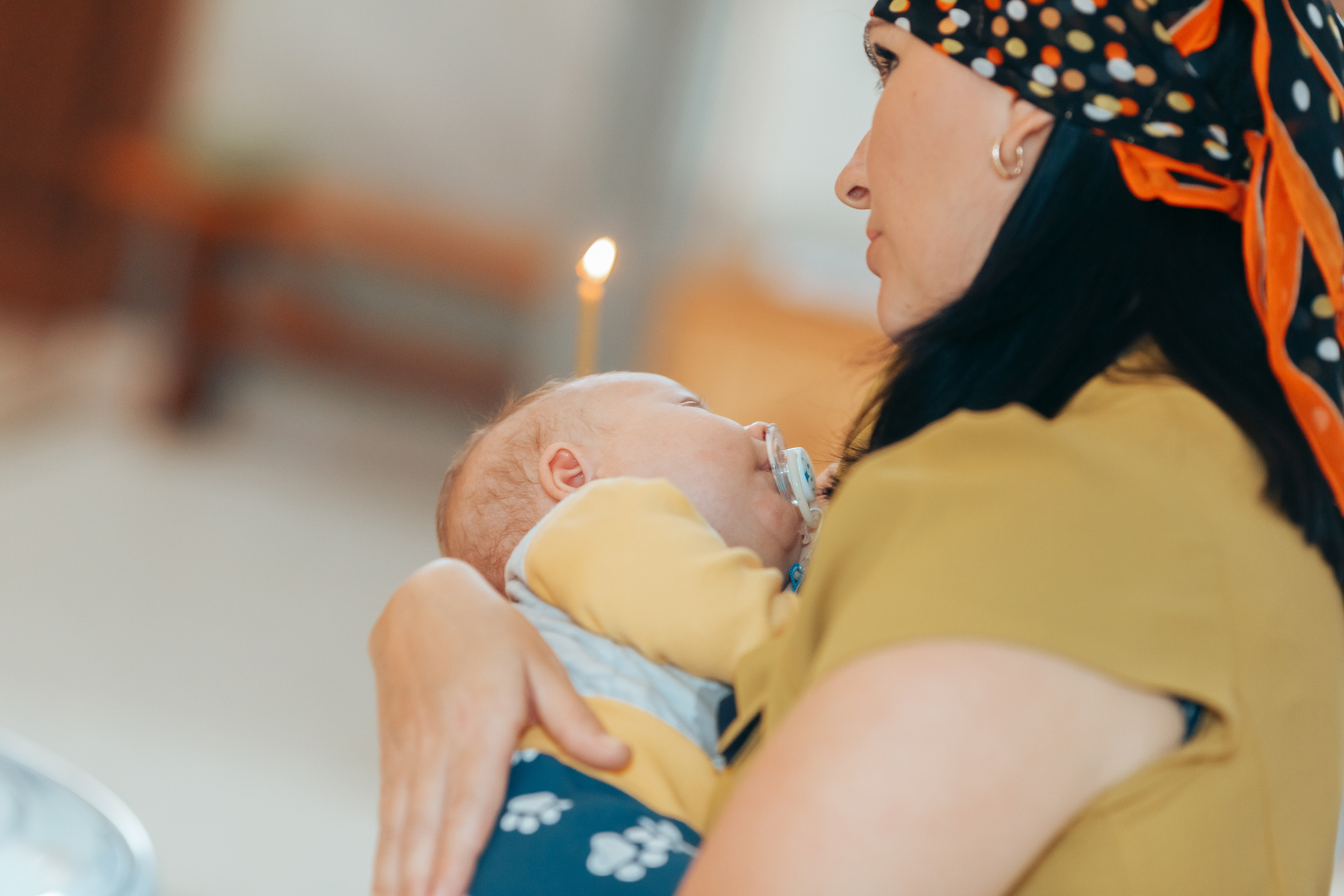 Крещение Данила. Свадебный фотограф в Краснодаре Николай Крауз