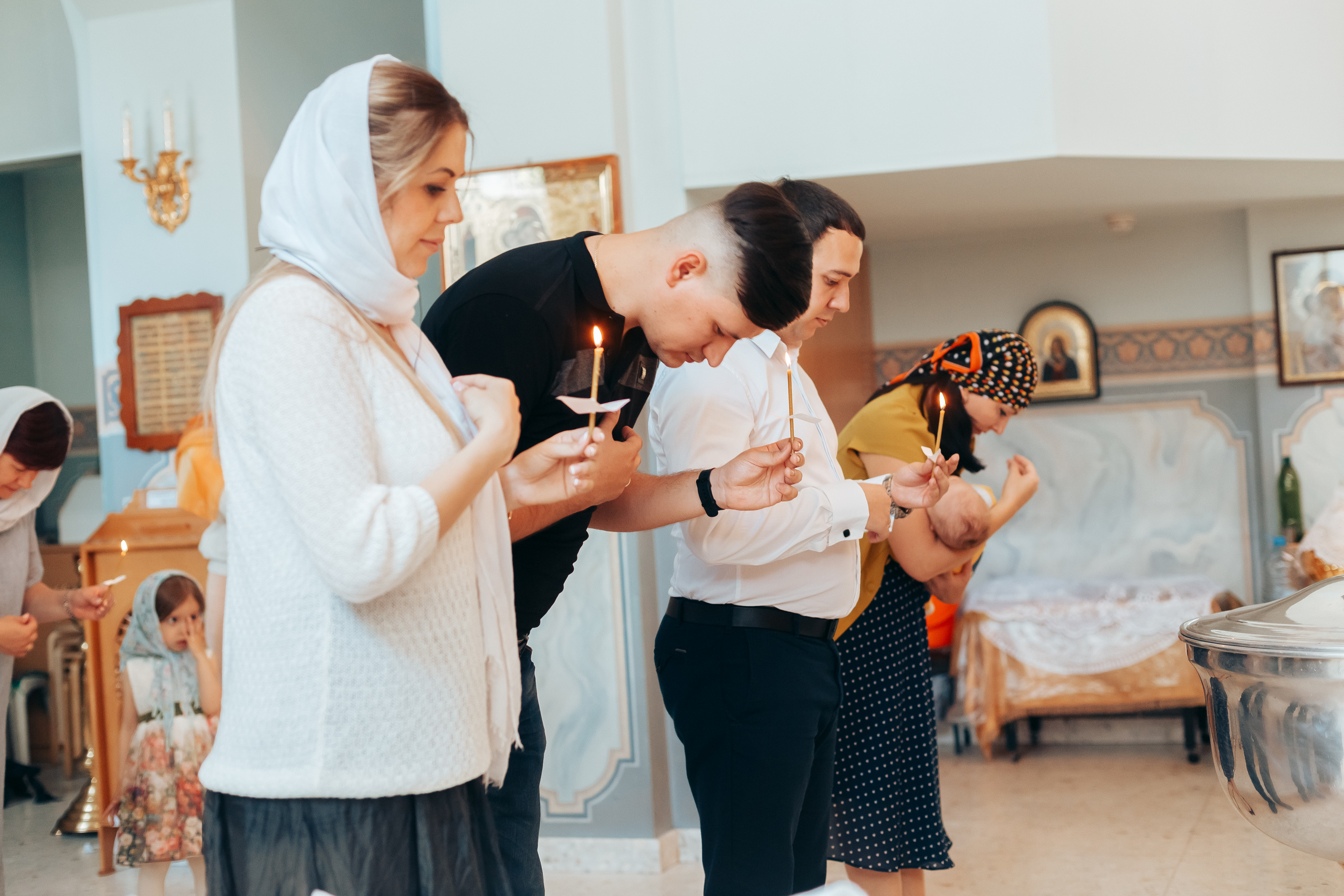 Крещение Данила. Свадебный фотограф в Краснодаре Николай Крауз