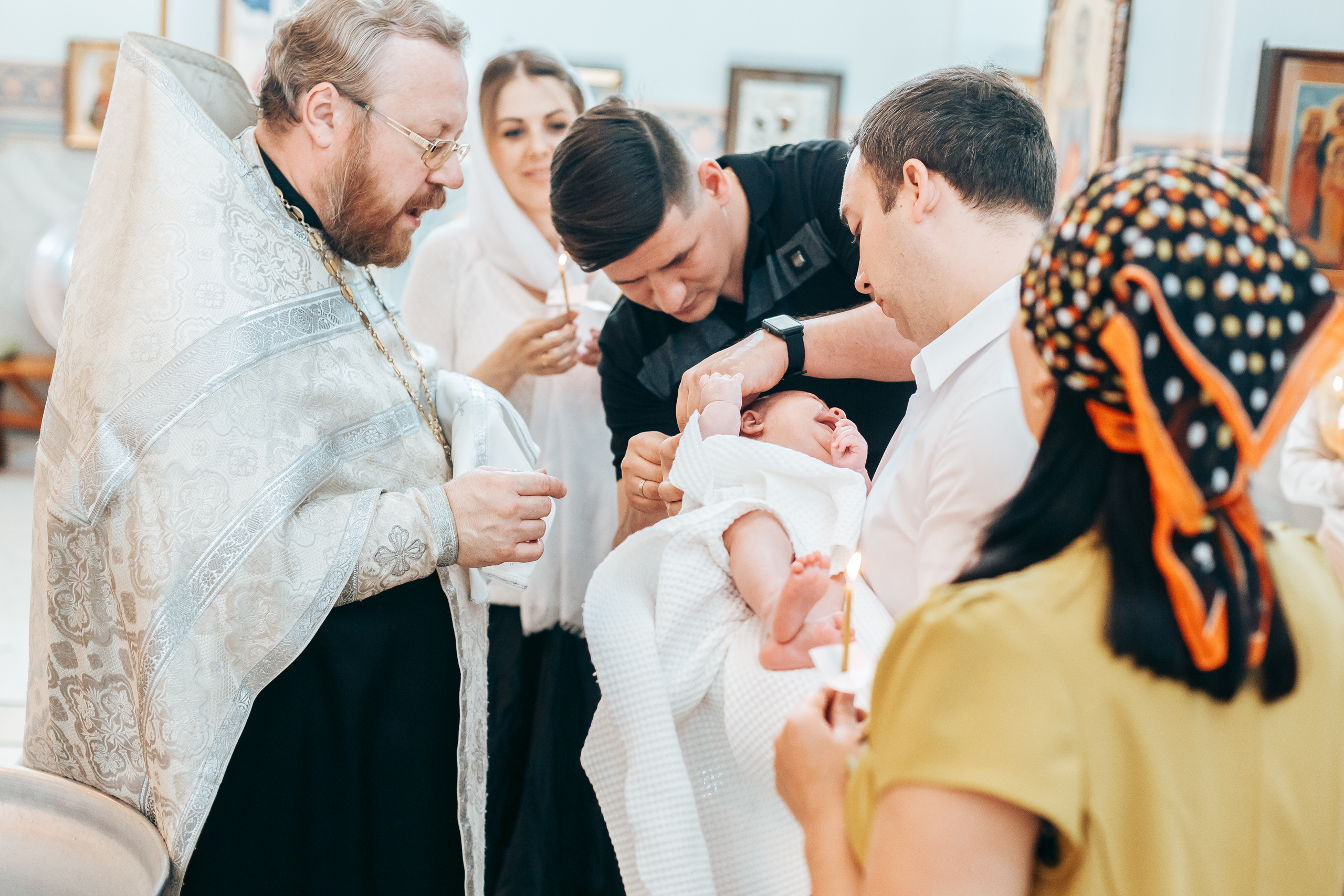 Крещение Данила. Свадебный фотограф в Краснодаре Николай Крауз