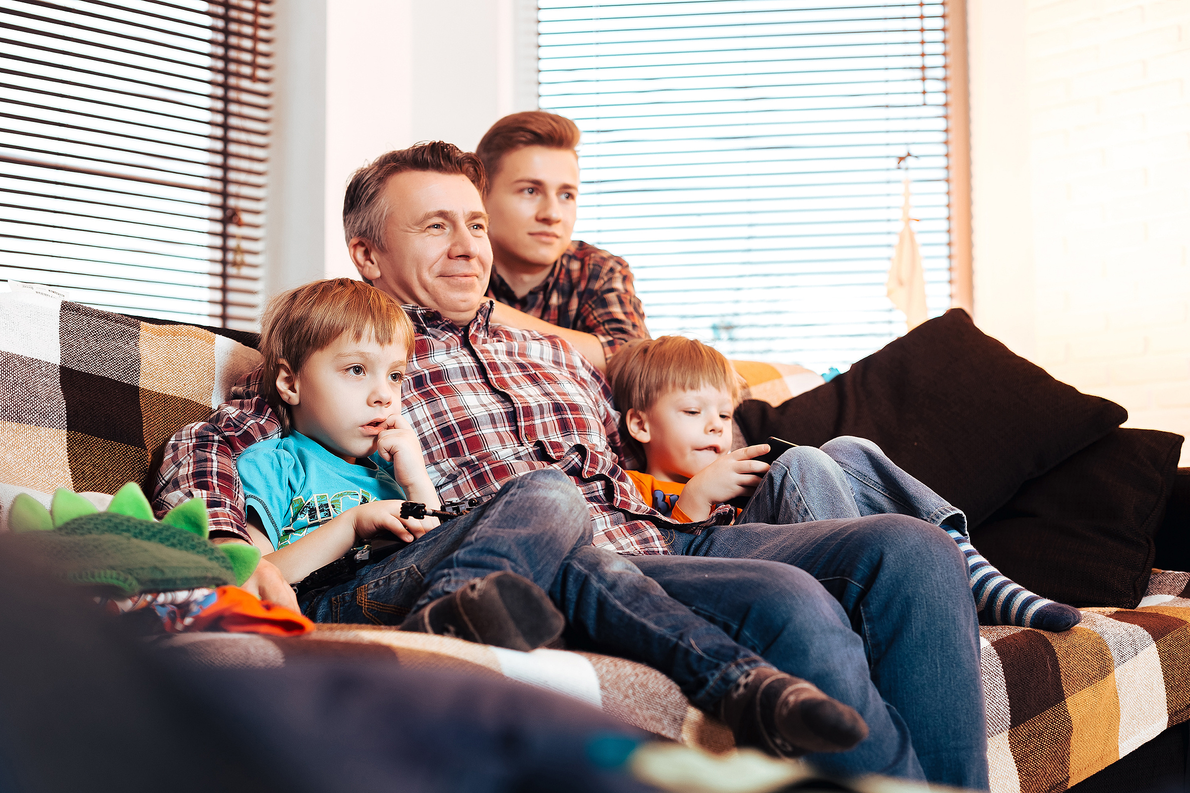 Владимир и сыновья. Свадебный фотограф в Краснодаре Николай Крауз