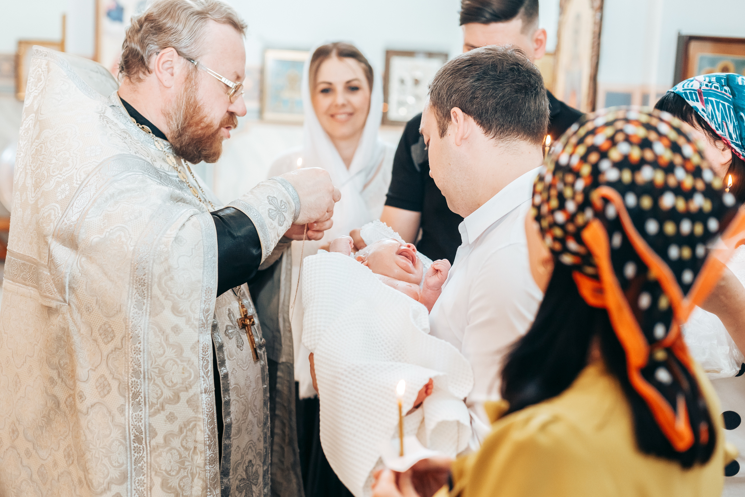 Крещение Данила. Свадебный фотограф в Краснодаре Николай Крауз