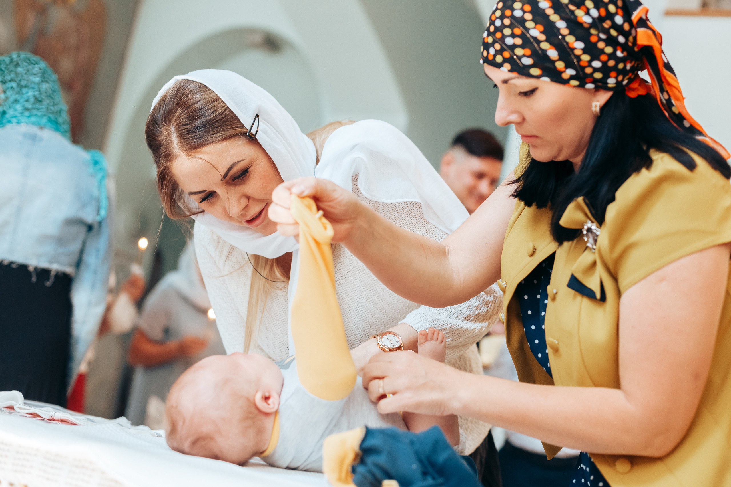 Крещение Данила. Свадебный фотограф в Краснодаре Николай Крауз