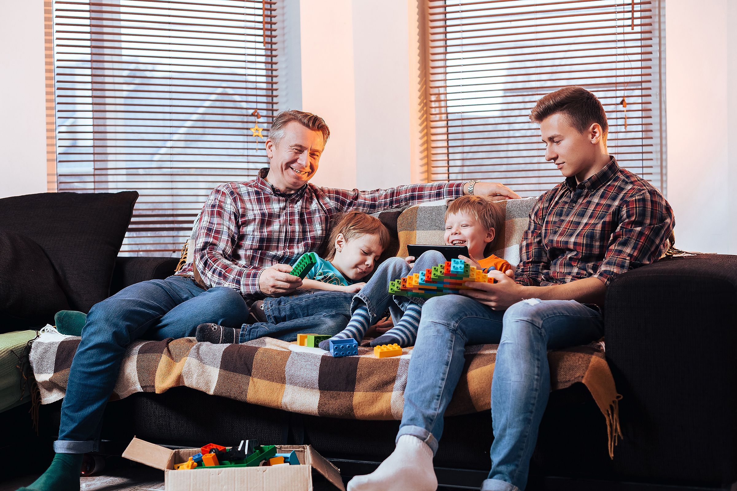Владимир и сыновья. Свадебный фотограф в Краснодаре Николай Крауз