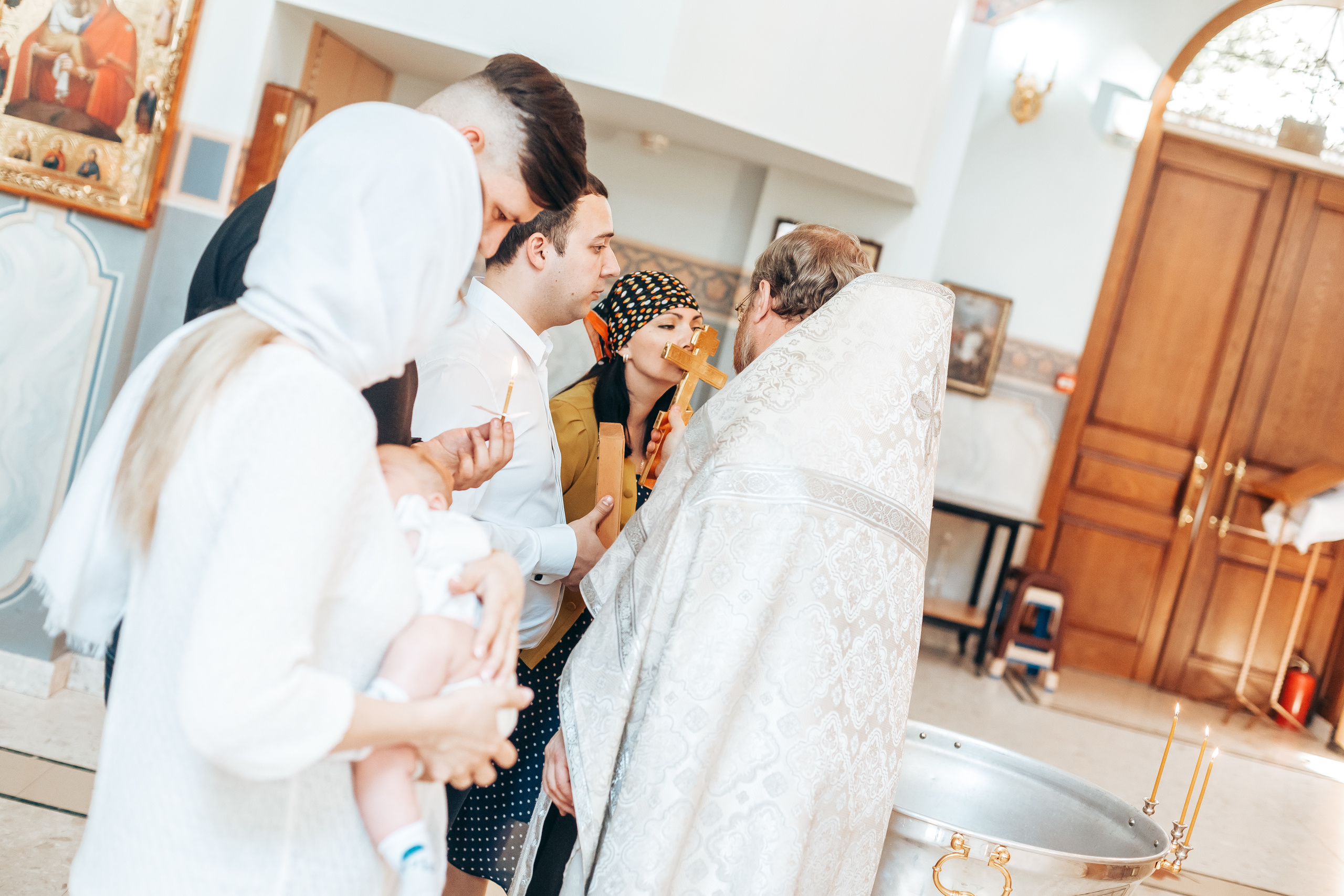 Крещение Данила. Свадебный фотограф в Краснодаре Николай Крауз