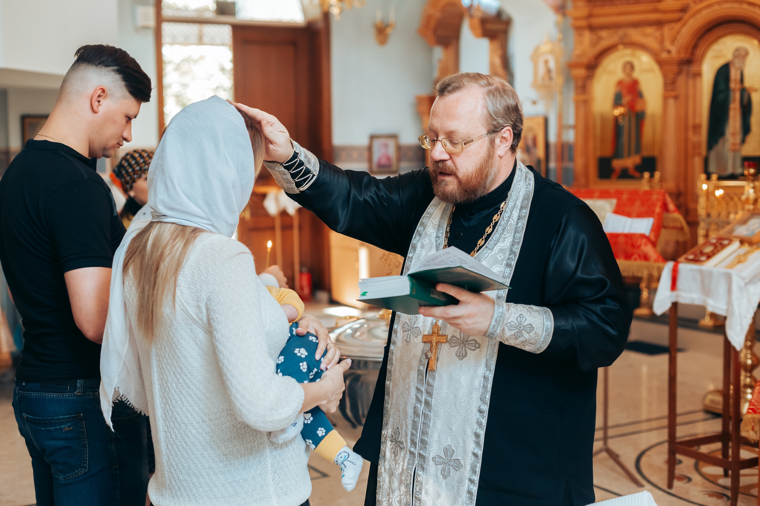 Крещение Данила. Свадебный фотограф в Краснодаре Николай Крауз
