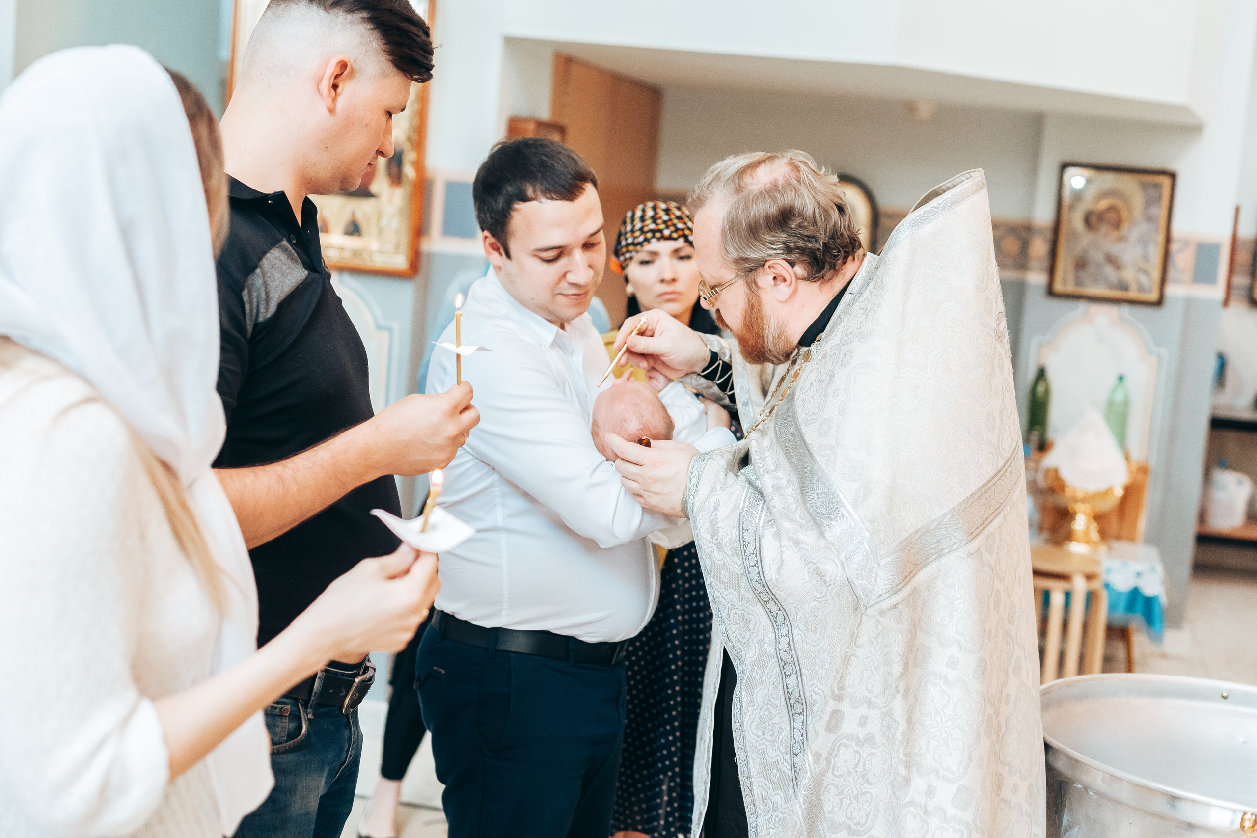 Крещение Данила. Свадебный фотограф в Краснодаре Николай Крауз