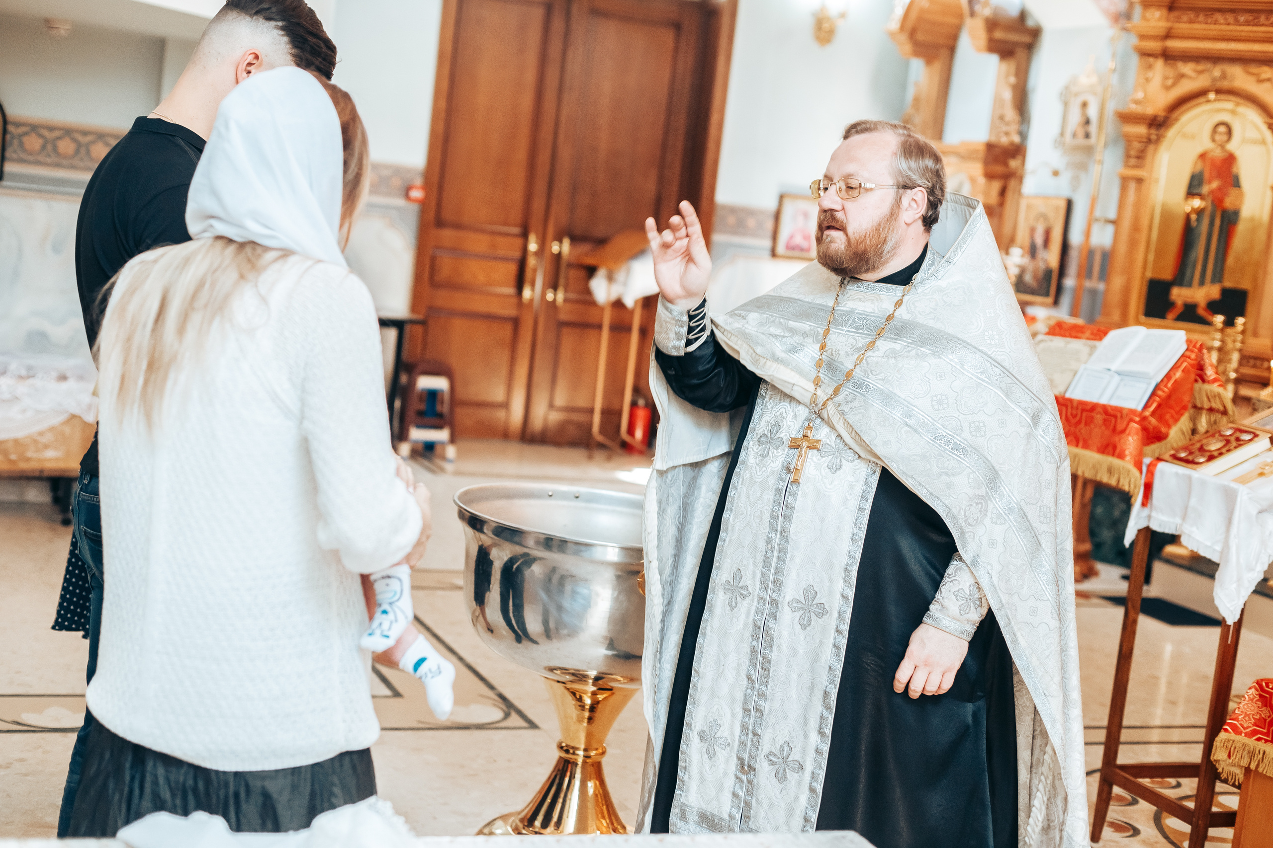 Крещение Данила. Свадебный фотограф в Краснодаре Николай Крауз