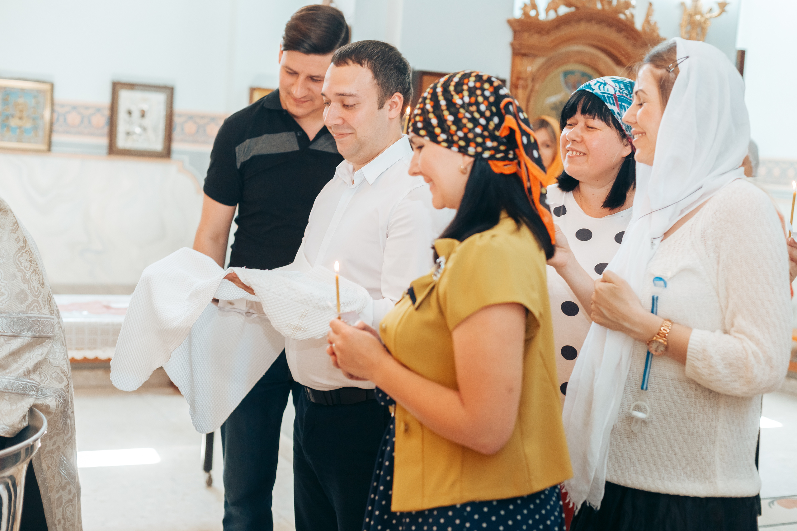 Крещение Данила. Свадебный фотограф в Краснодаре Николай Крауз