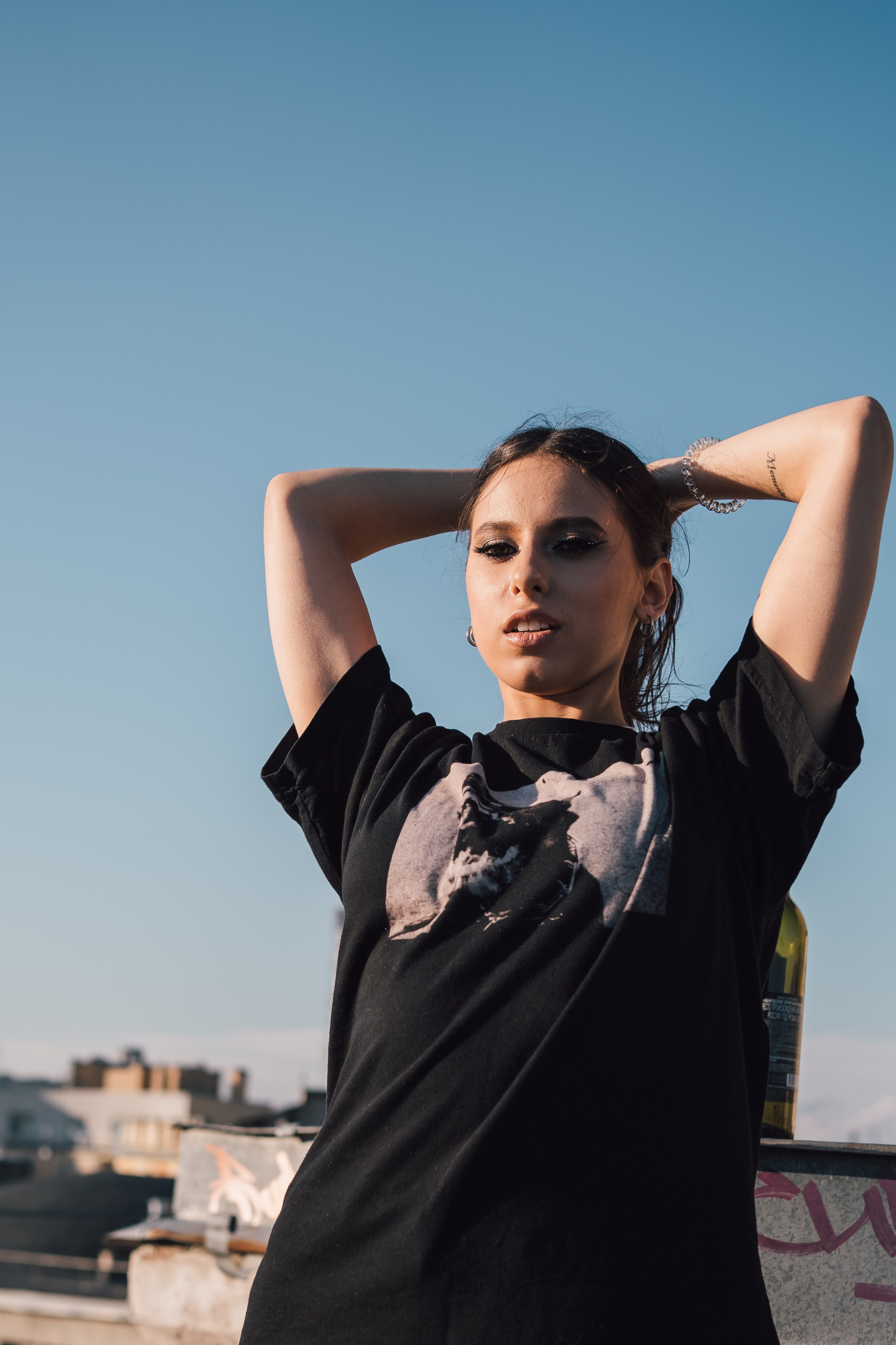 На крыше. Репортажный фотограф в Санкт-Петербурге. Фотограф на мероприятие в СПБ