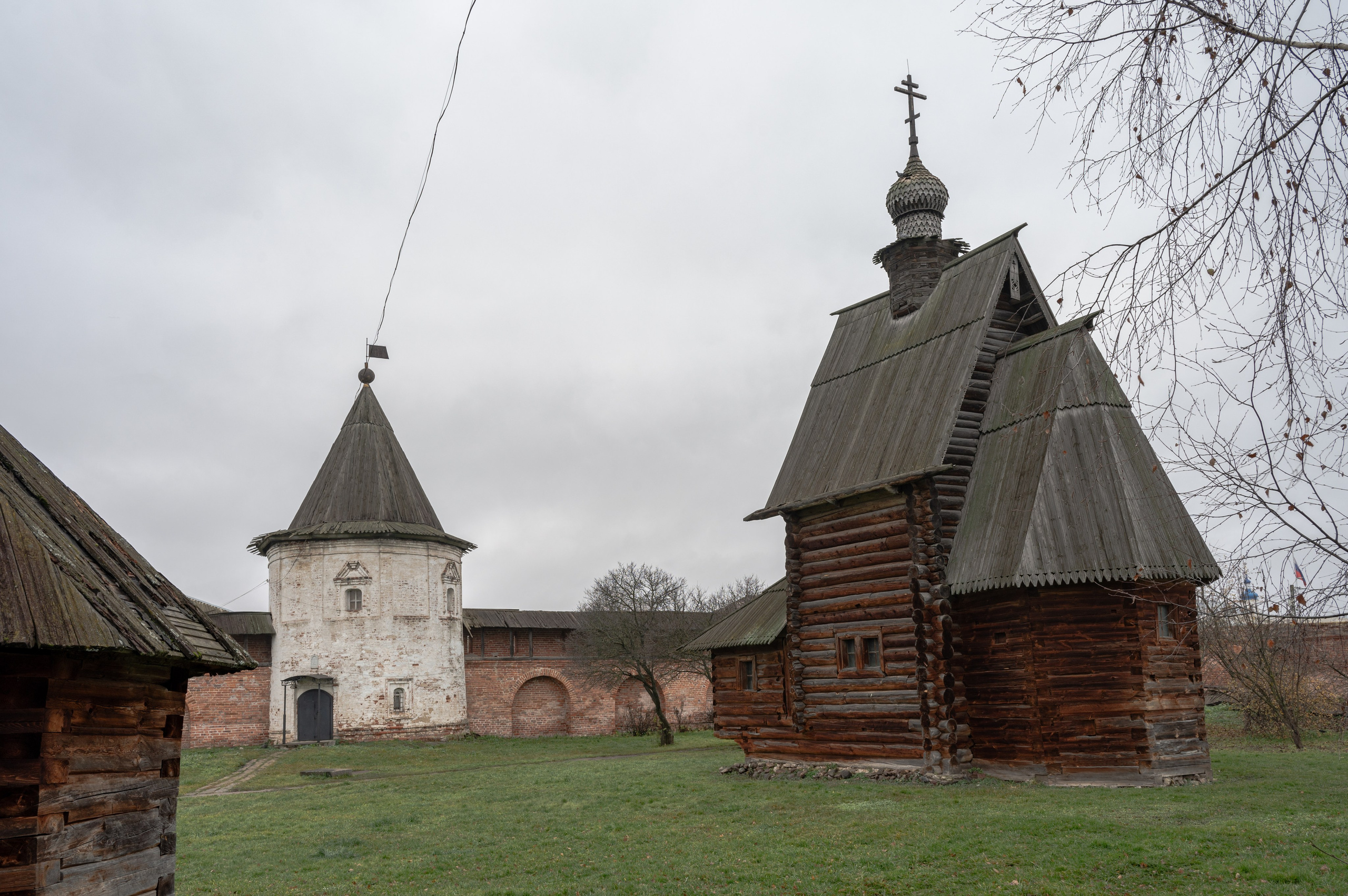 Георгиевская деревянная церковь из с.Егорье