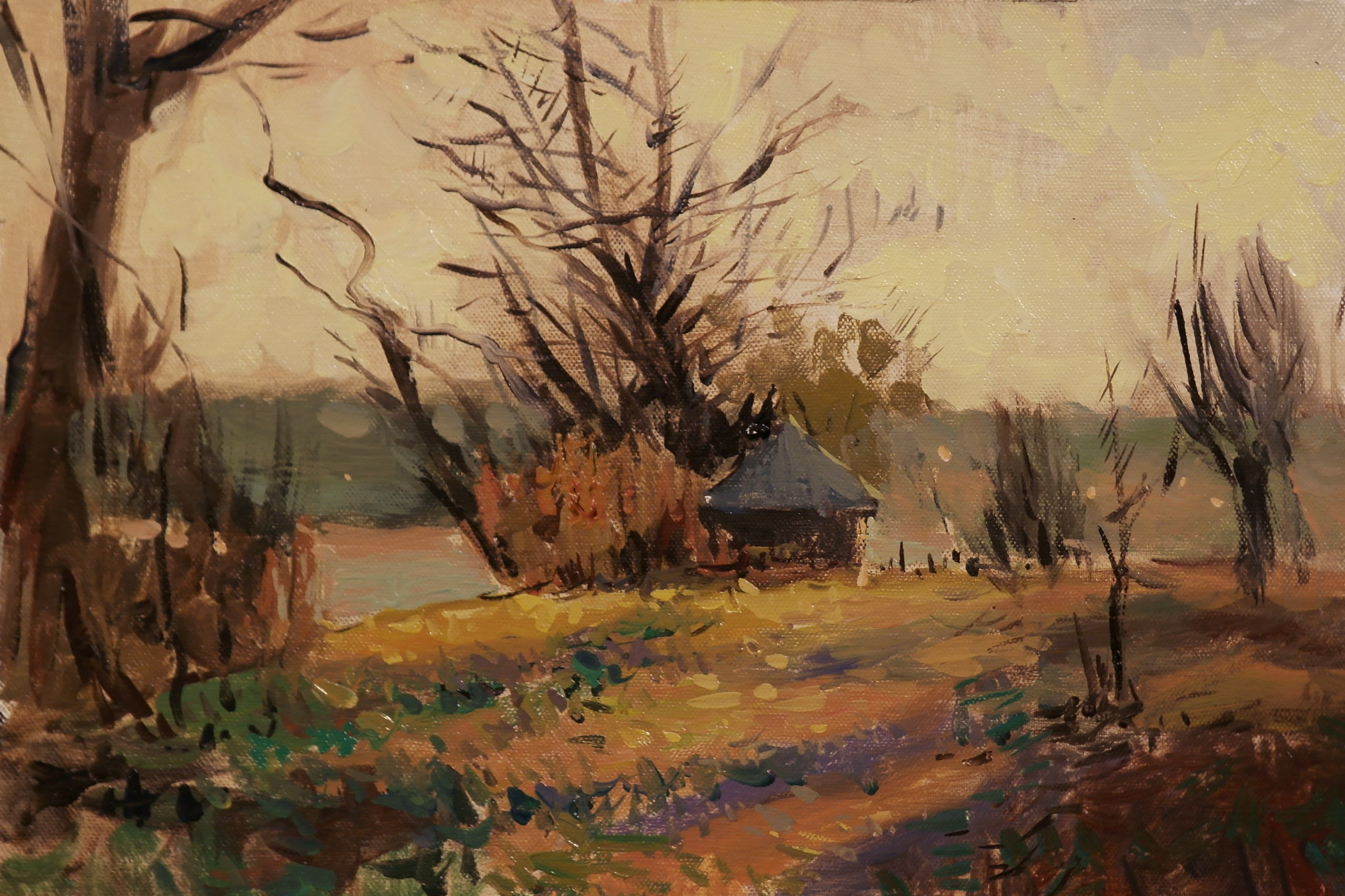 Этюды. Paintings by the artist Sergey Ratchin