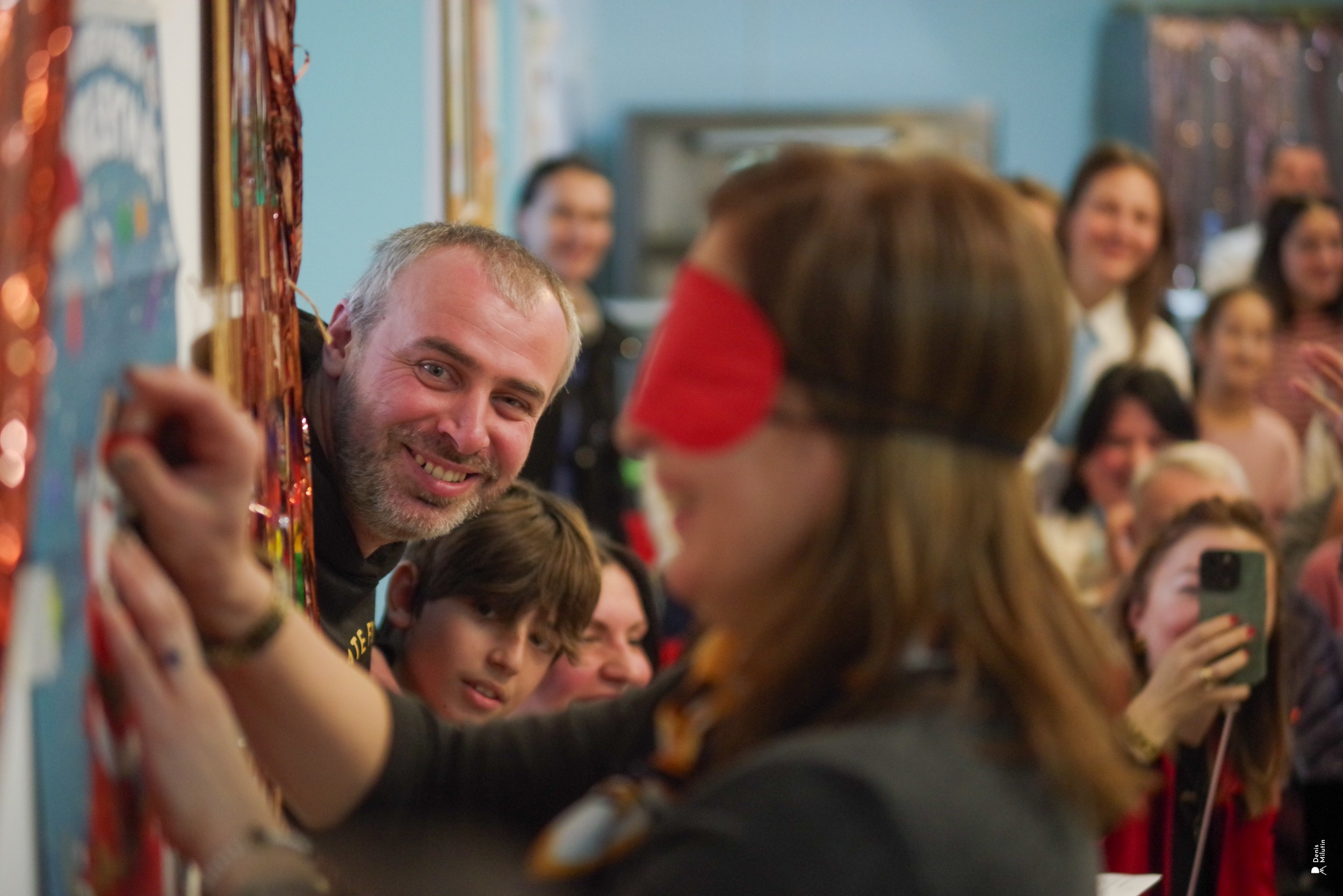 Викторина в школе. Портретный фотограф Денис Милютин