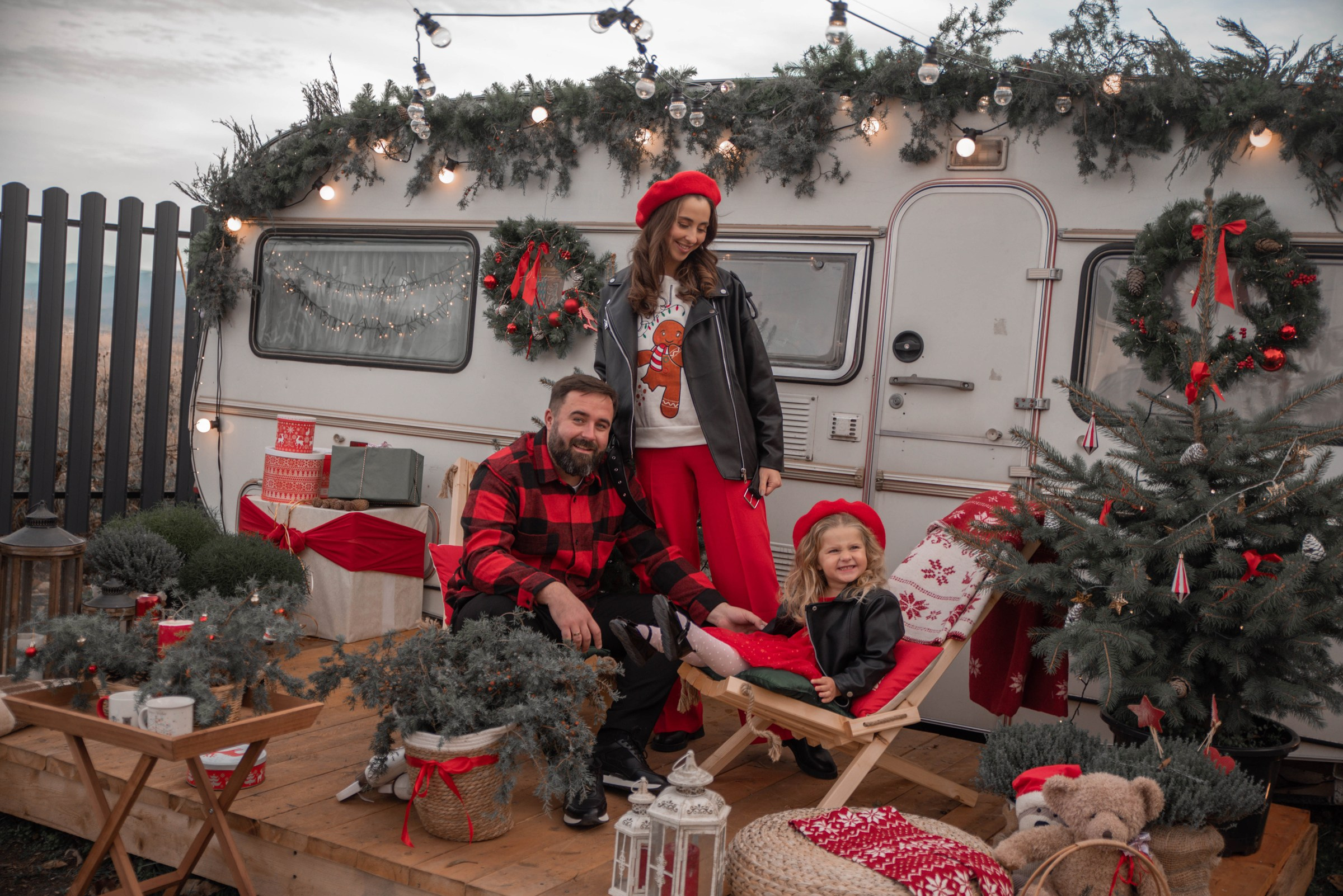 Новогодние съемки. Фотограф Надя Заручевская