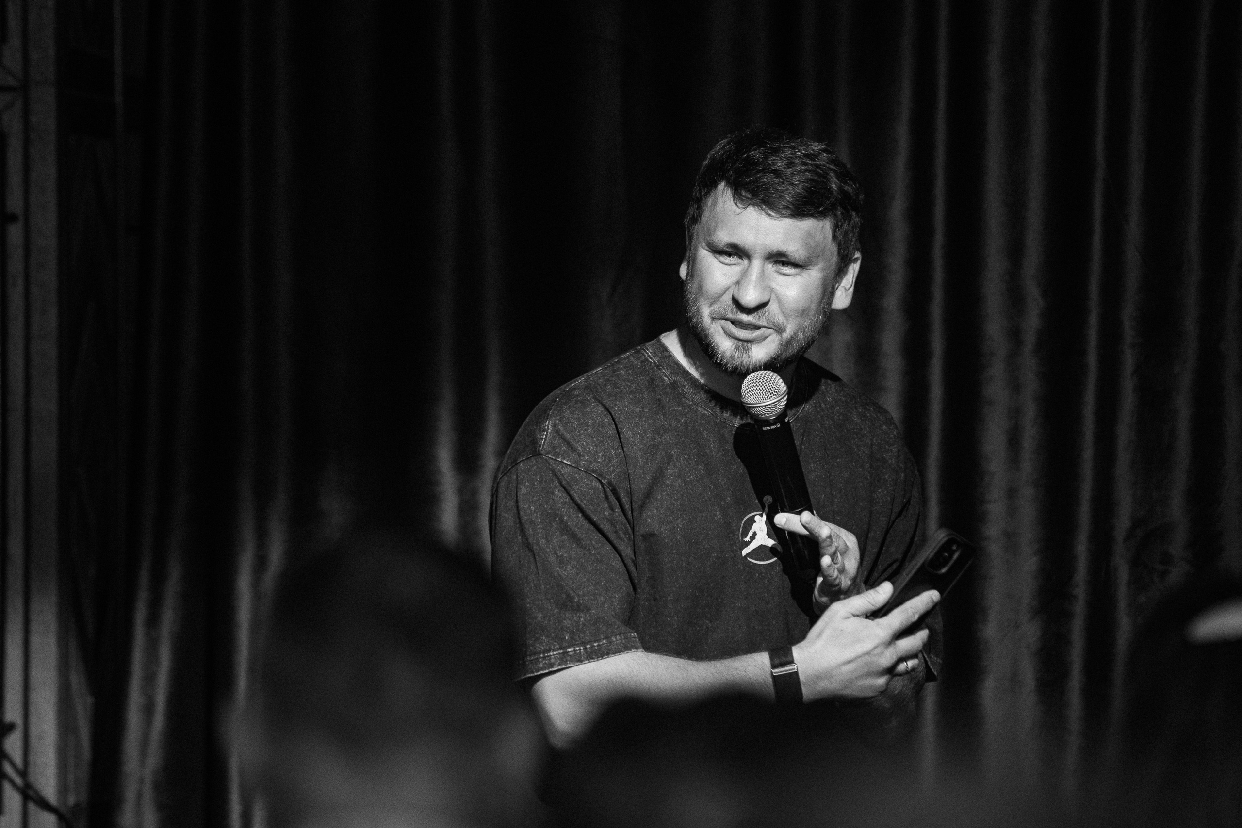 Др в стиле Standup. Фотограф Юлия Мальцева