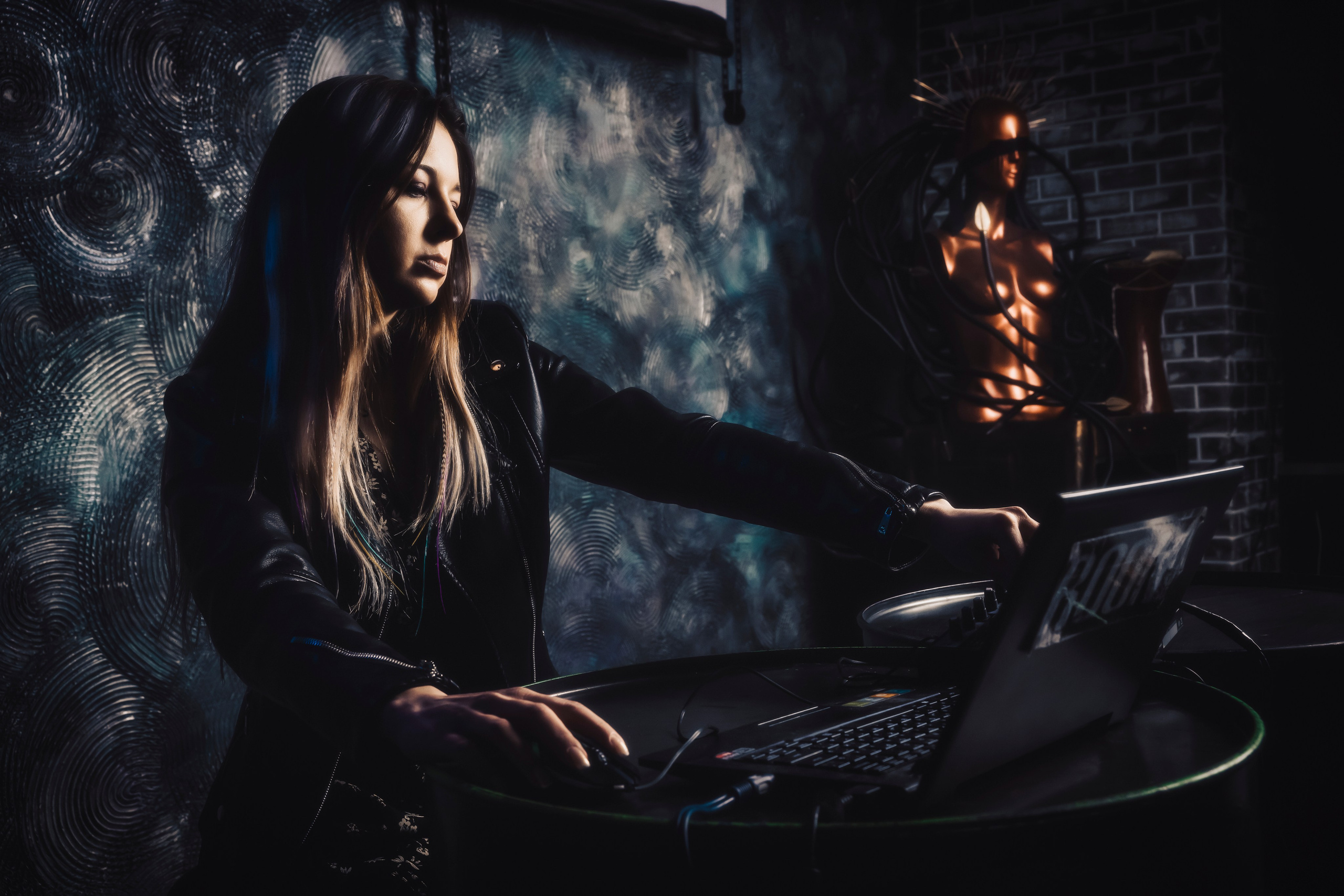 Креативная фотосессия для девушки в студии г. Тула. Фотограф в Туле — Борисов Николай