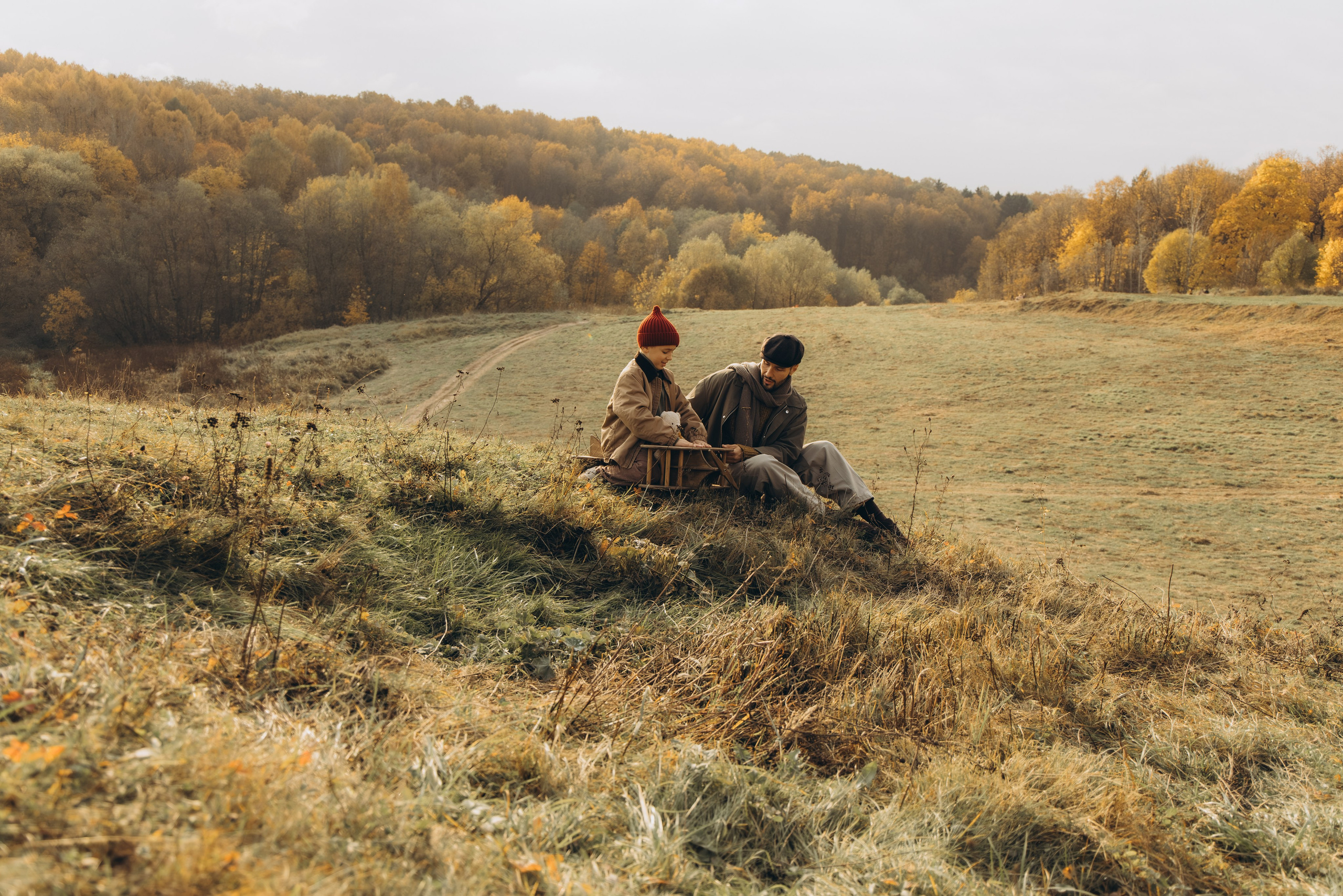 Теплая осенняя история. Семейный фотограф в Москве Лоншакова Кристина