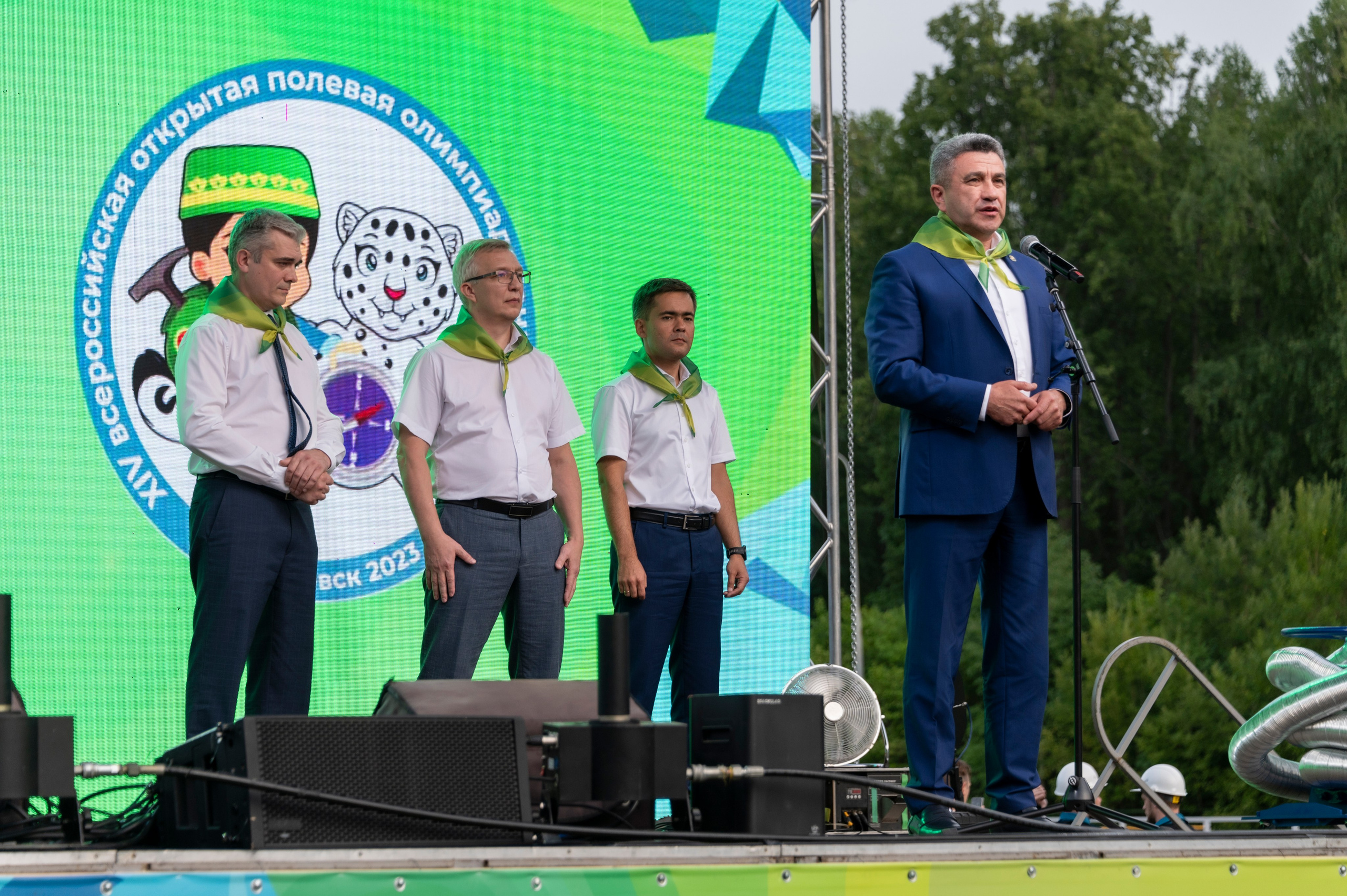 Полевая олимпиада Юных геологов. Фотограф Роман Адлер