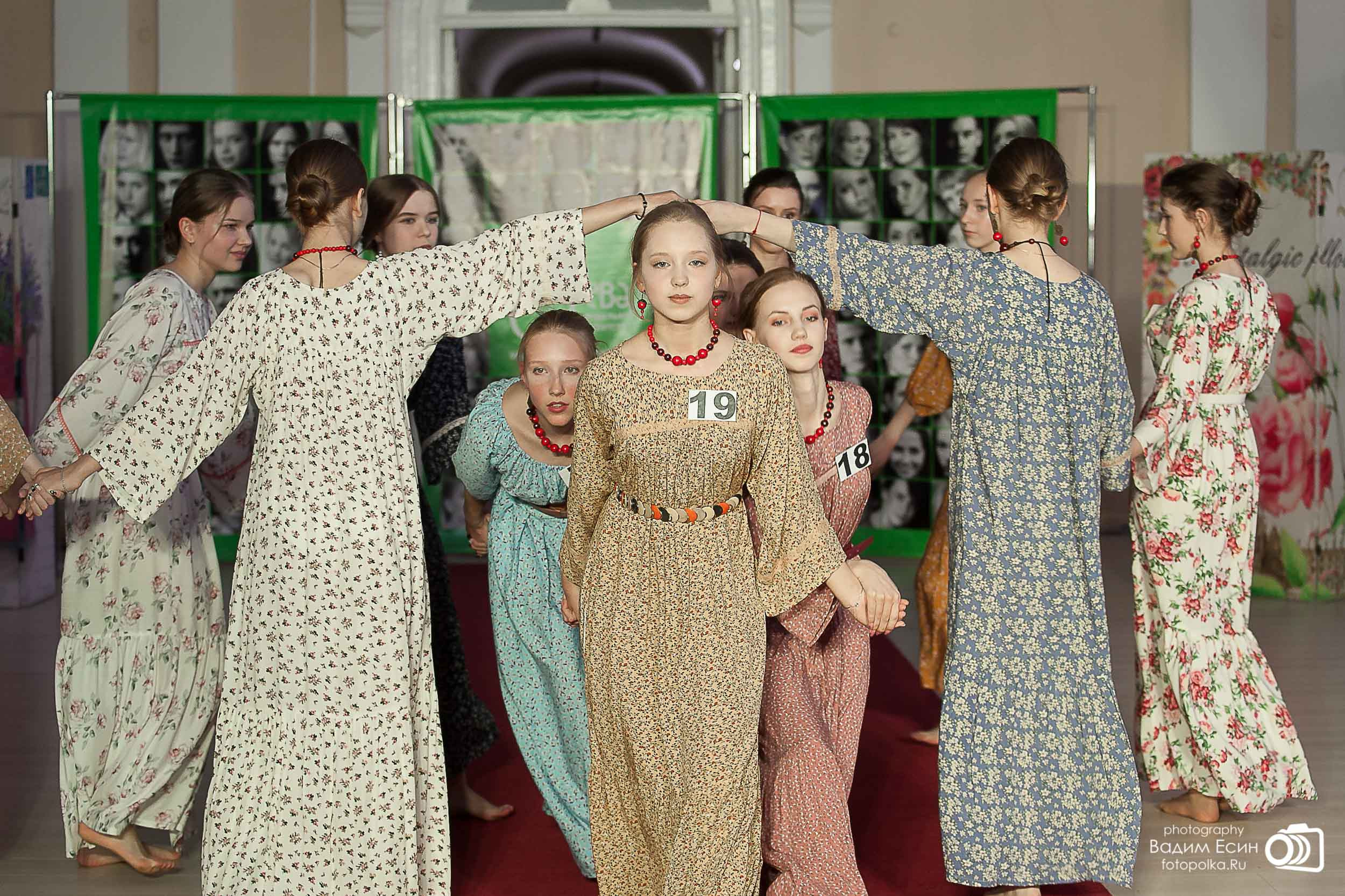 Выпускной показ-экзамен в Модельном агенстве «Ева»