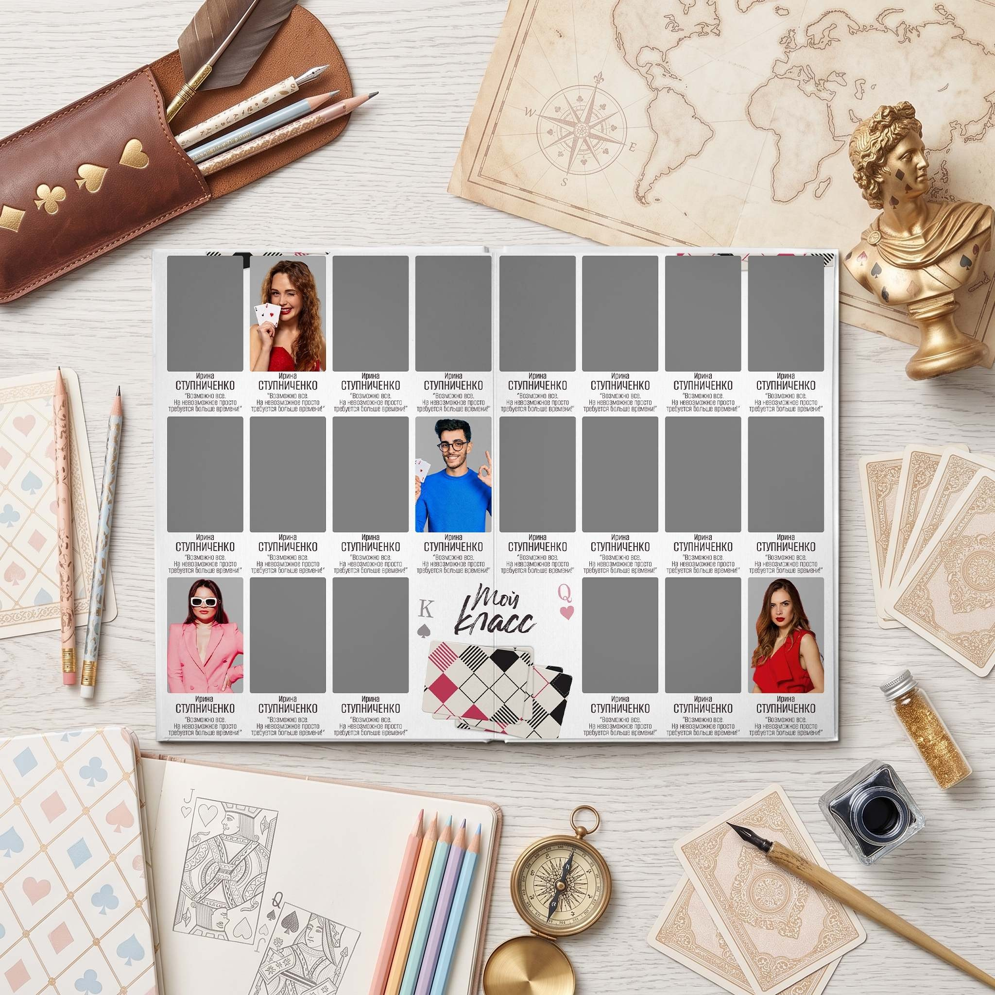 Playing Card. Выпускные фотокниги Краснодар
