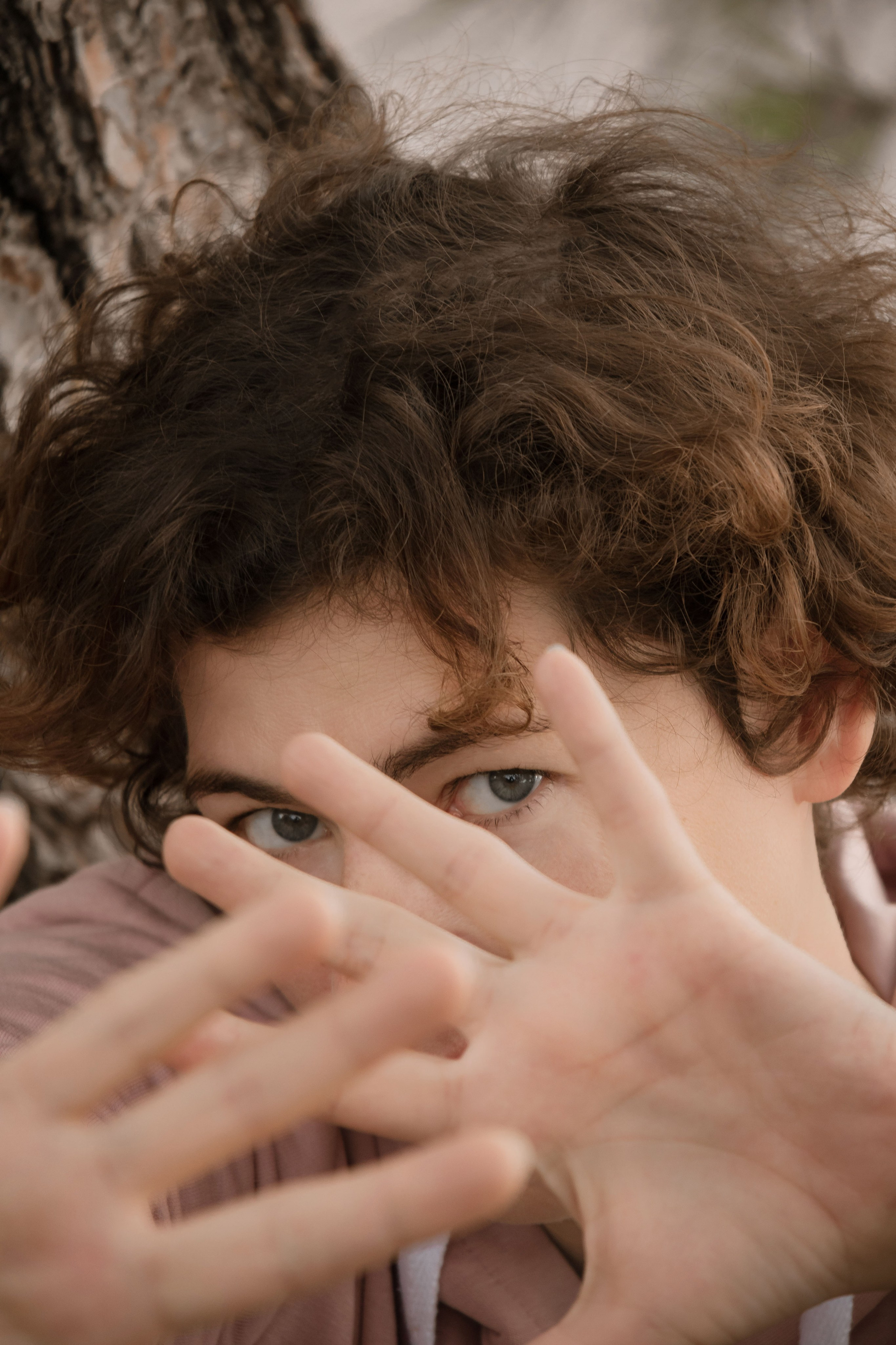 Elegant shooting in the mountains. Portrait photographer in Tivat Montenegro Katerina Kirsanova