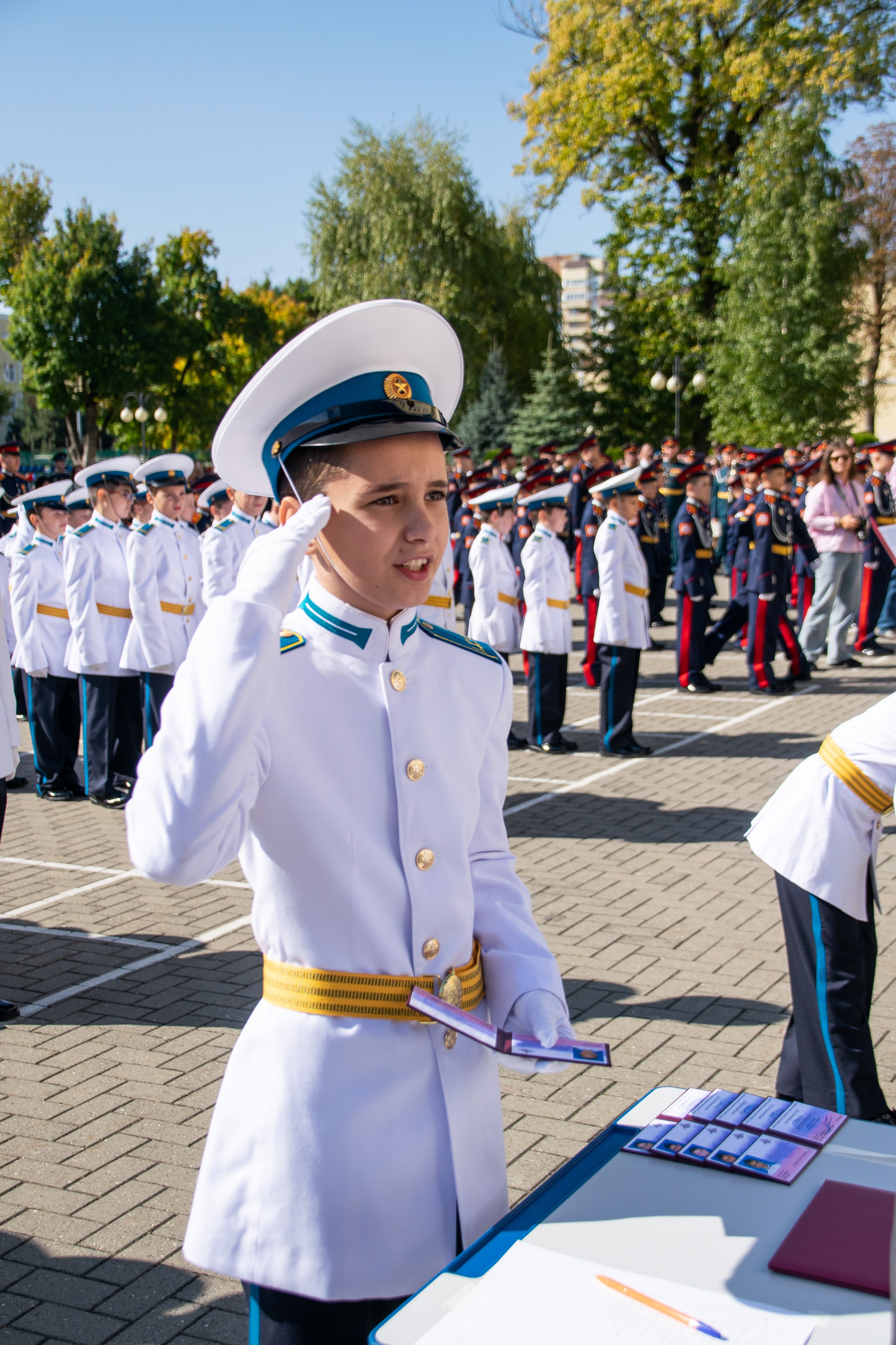Присяга в кадетском училище. Репортажный фотограф в Ставрополе