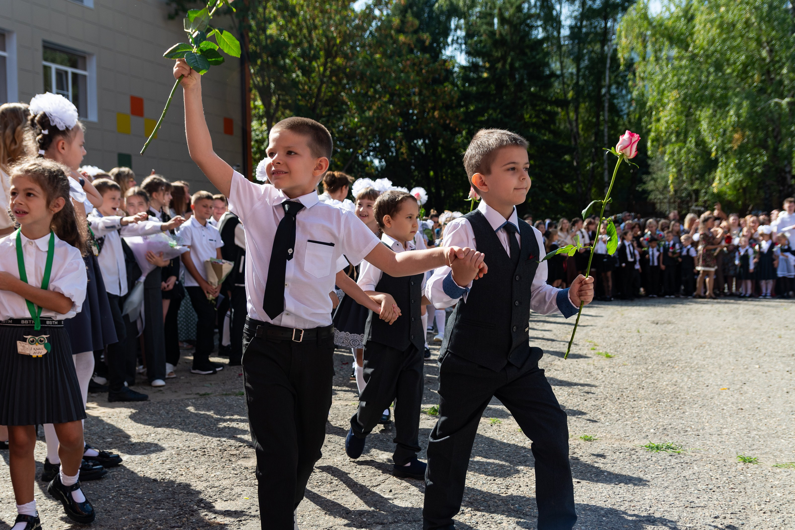 Школьная линейка. Репортажный фотограф в Ставрополе