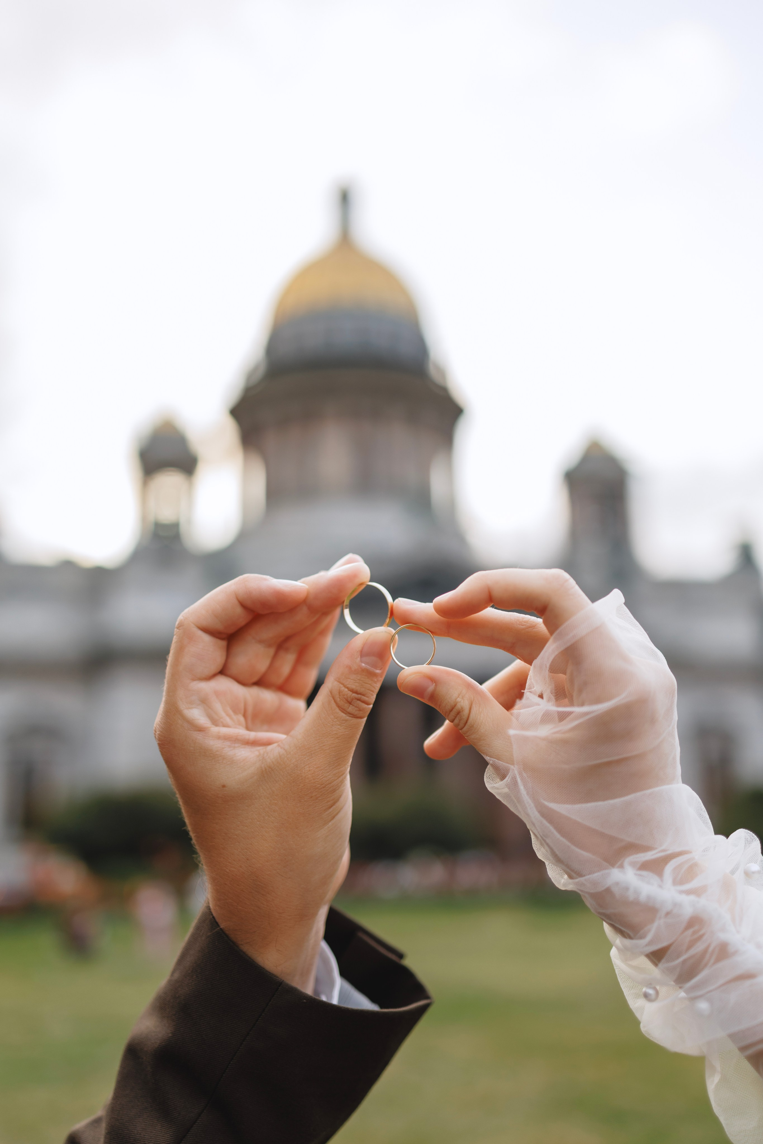 Руслан и Виолетта — Исаакий, Зимняя канавка. Боженова Елена фотограф Санкт-Петербург
