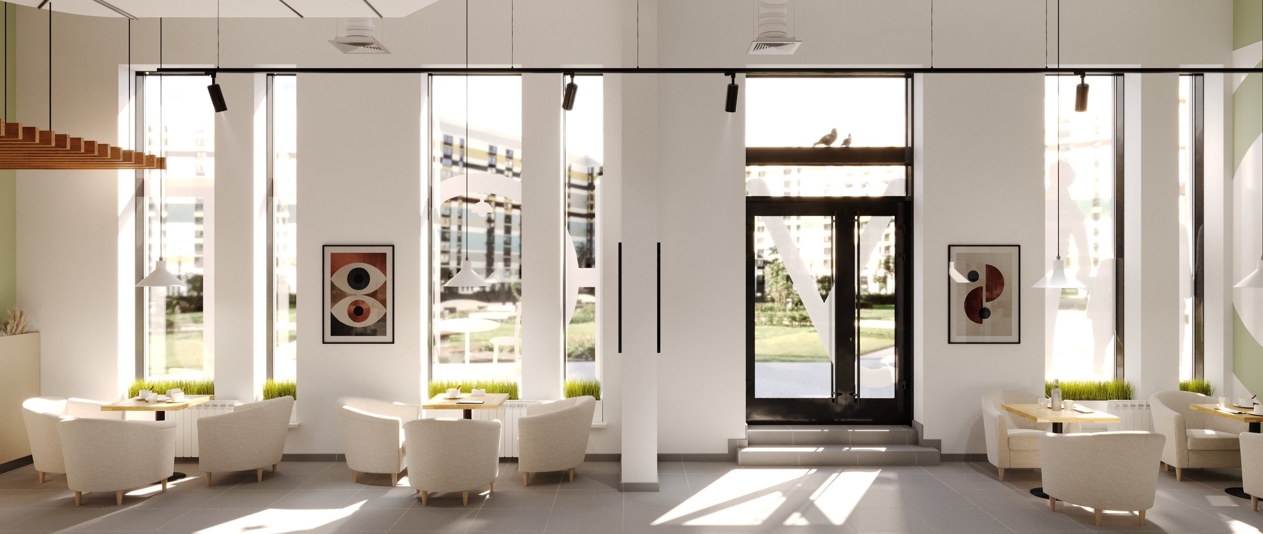 Кафе «УЮТ» / г. Москва. Визуализация и анимация в Москве — Андрей Епифанов