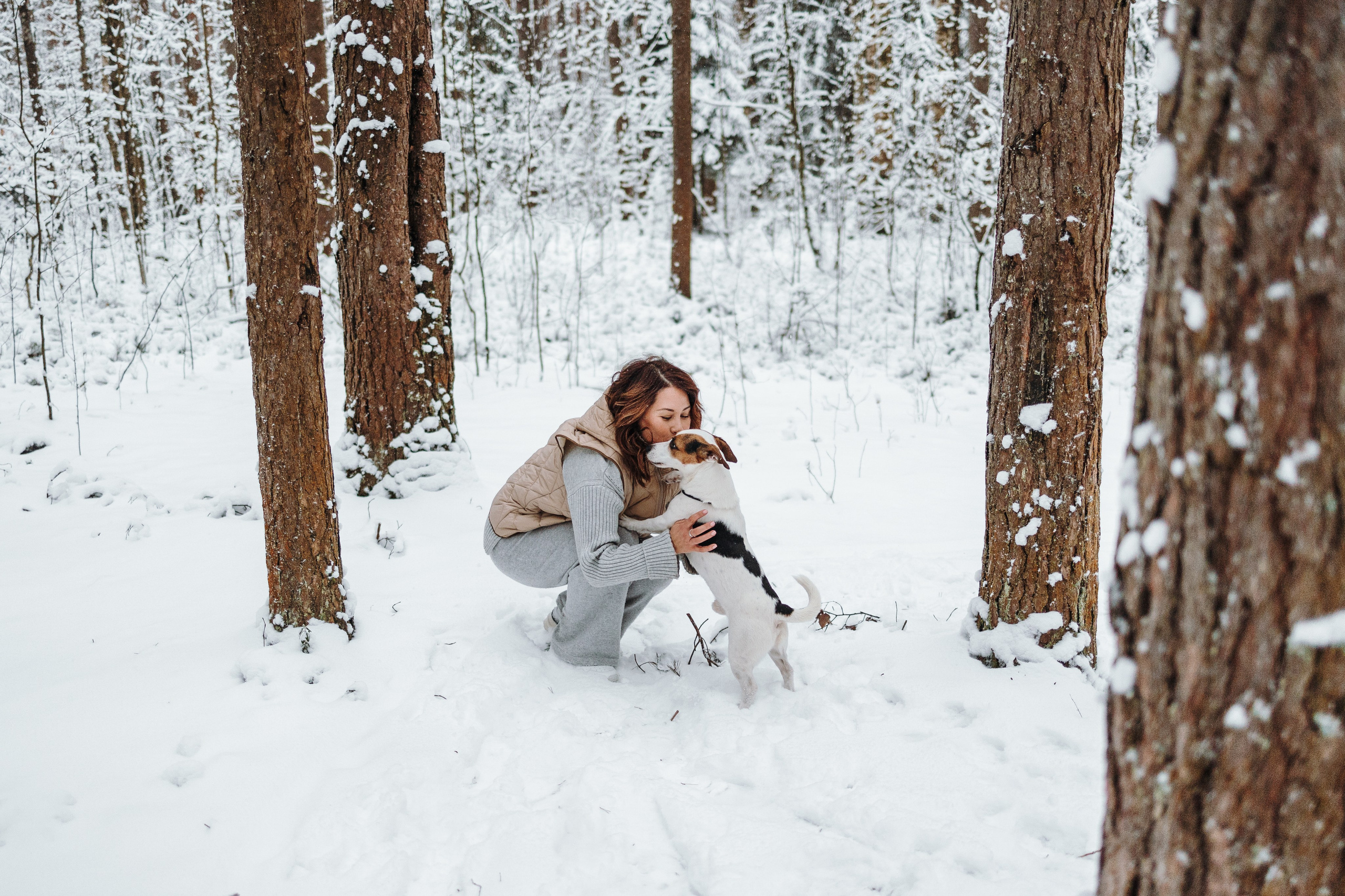 Наталья и Микки. Фотограф — Анималист | Санкт-Петербург
