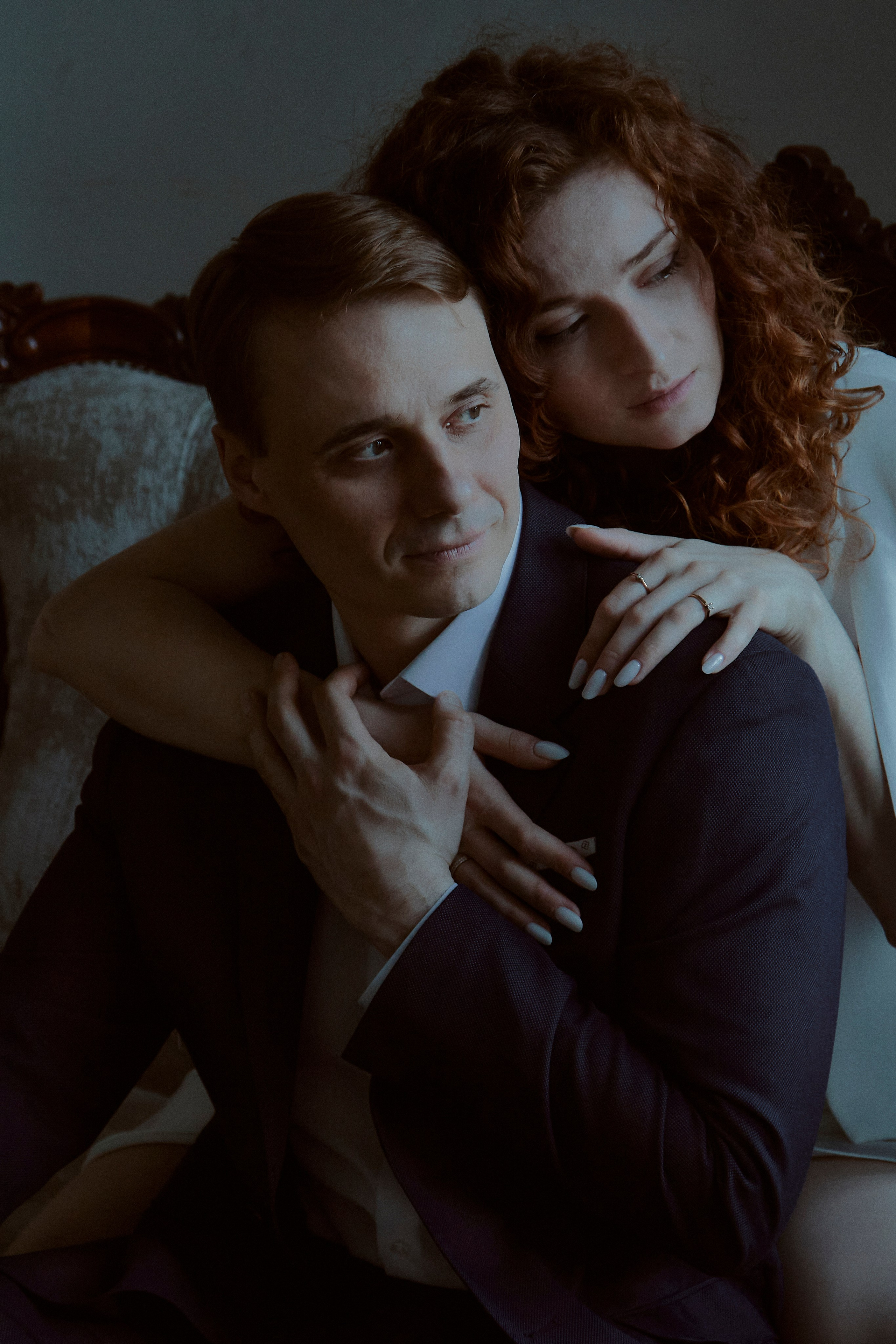 Нежная свадебная фотосессия