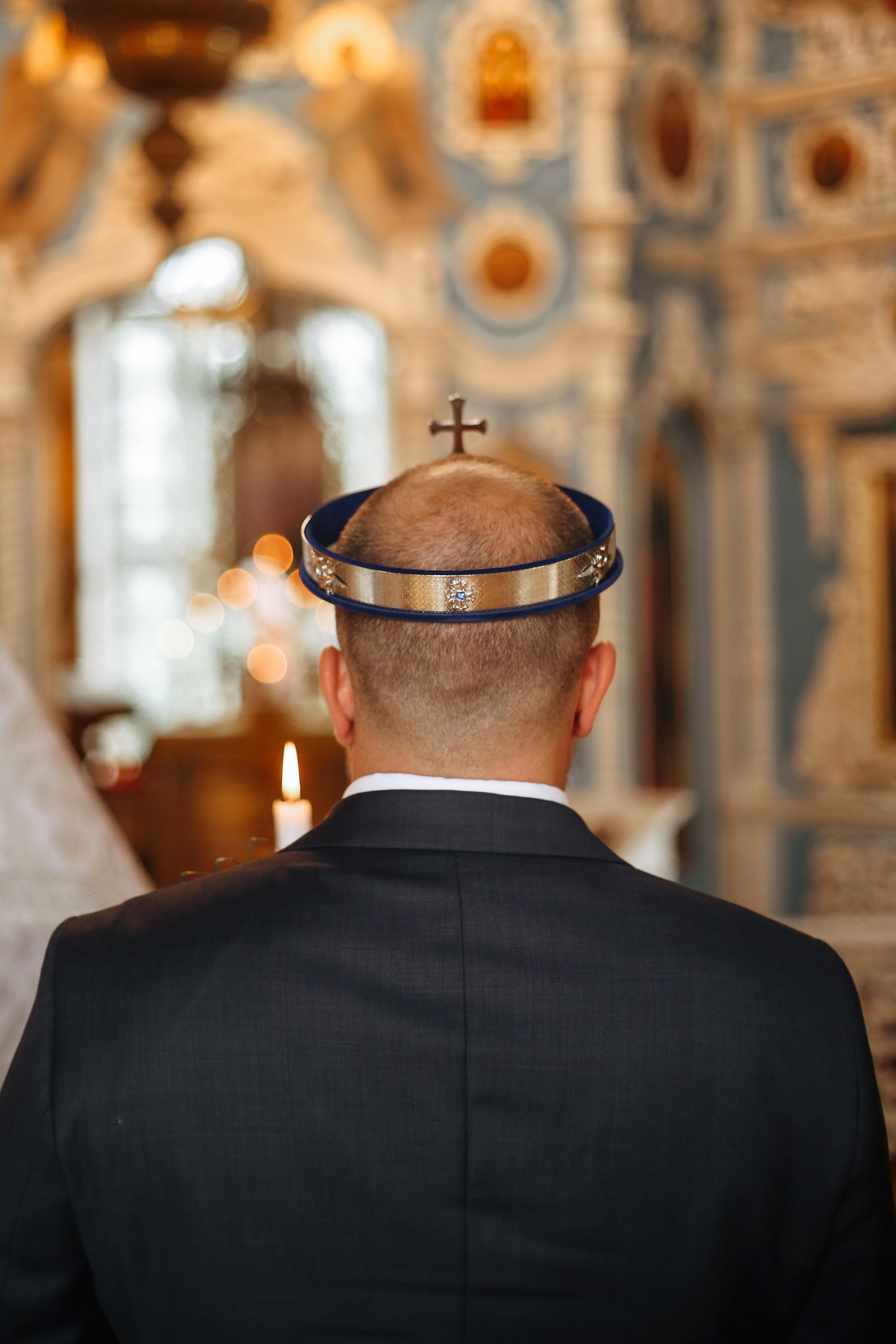 Венчание в Никольском Храме Зеленоград. Фотограф Анастасия Залевская