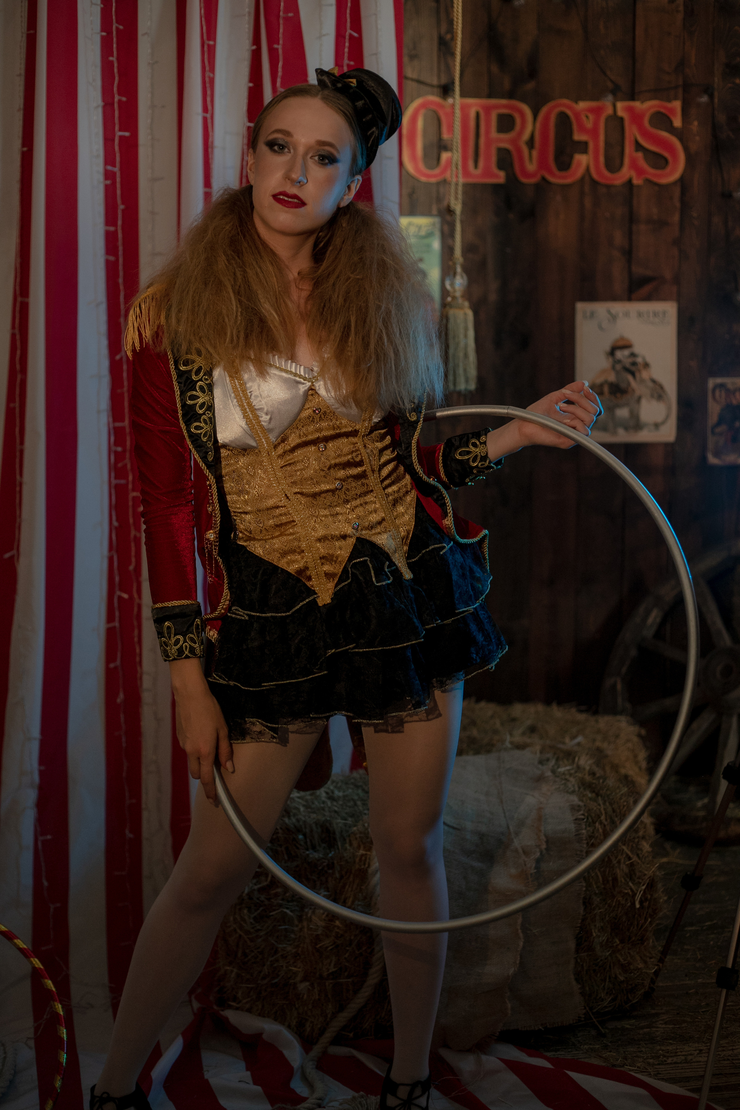 Женский портрет в стиле цирк. Свадебный фотограф в Москве Элина Ларченкова. Фото, которые цепляют