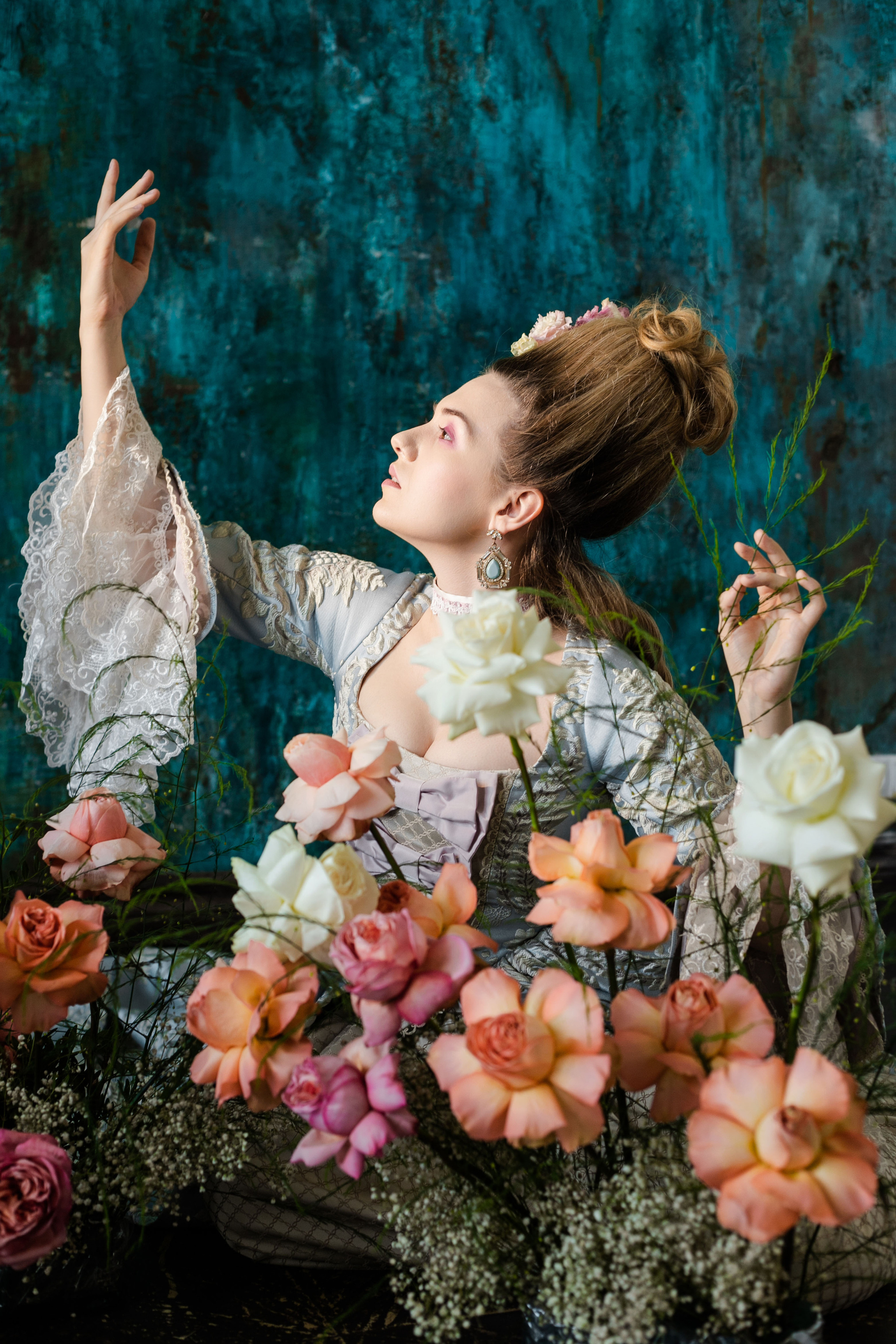 Фотосессия в стиле Мария Антуанетта. Свадебный фотограф в Москве Элина Ларченкова. Фото, которые цепляют